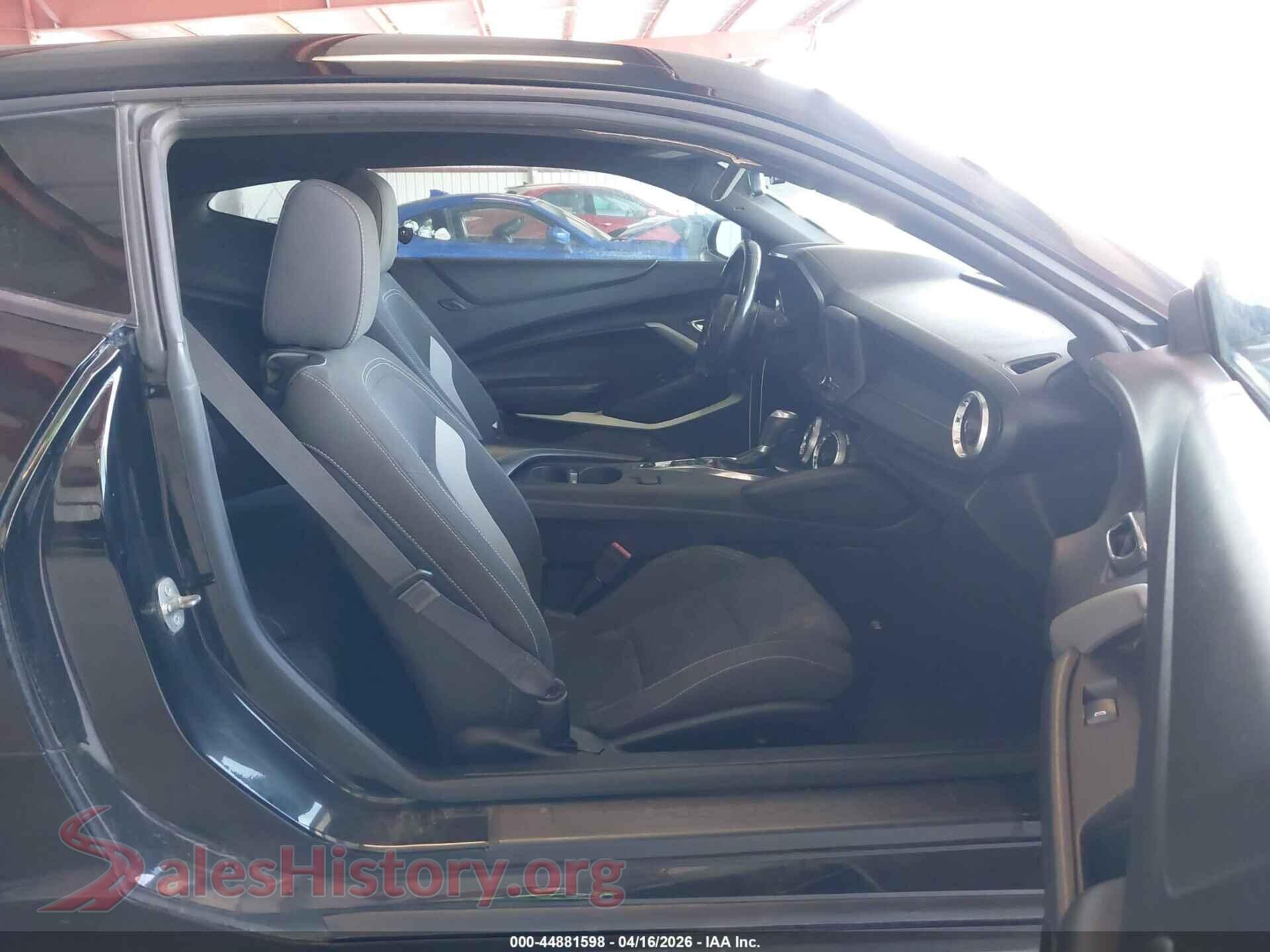 2017 CHEVROLET CAMARO VIN 1G1FB1RX9H0123553, rear view