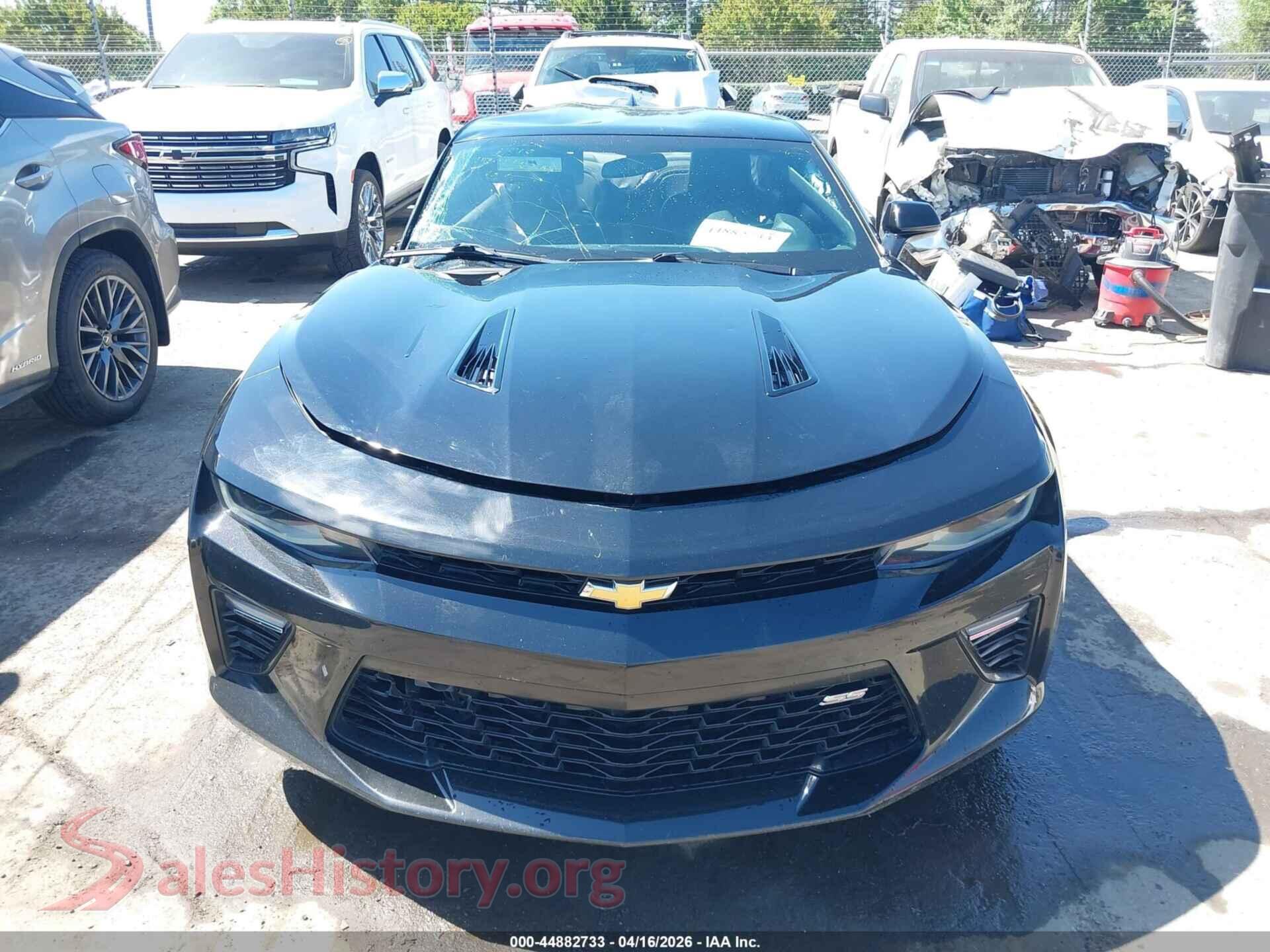 2017 CHEVROLET CAMARO VIN 1G1FF1R79H0154855, odometer mileage