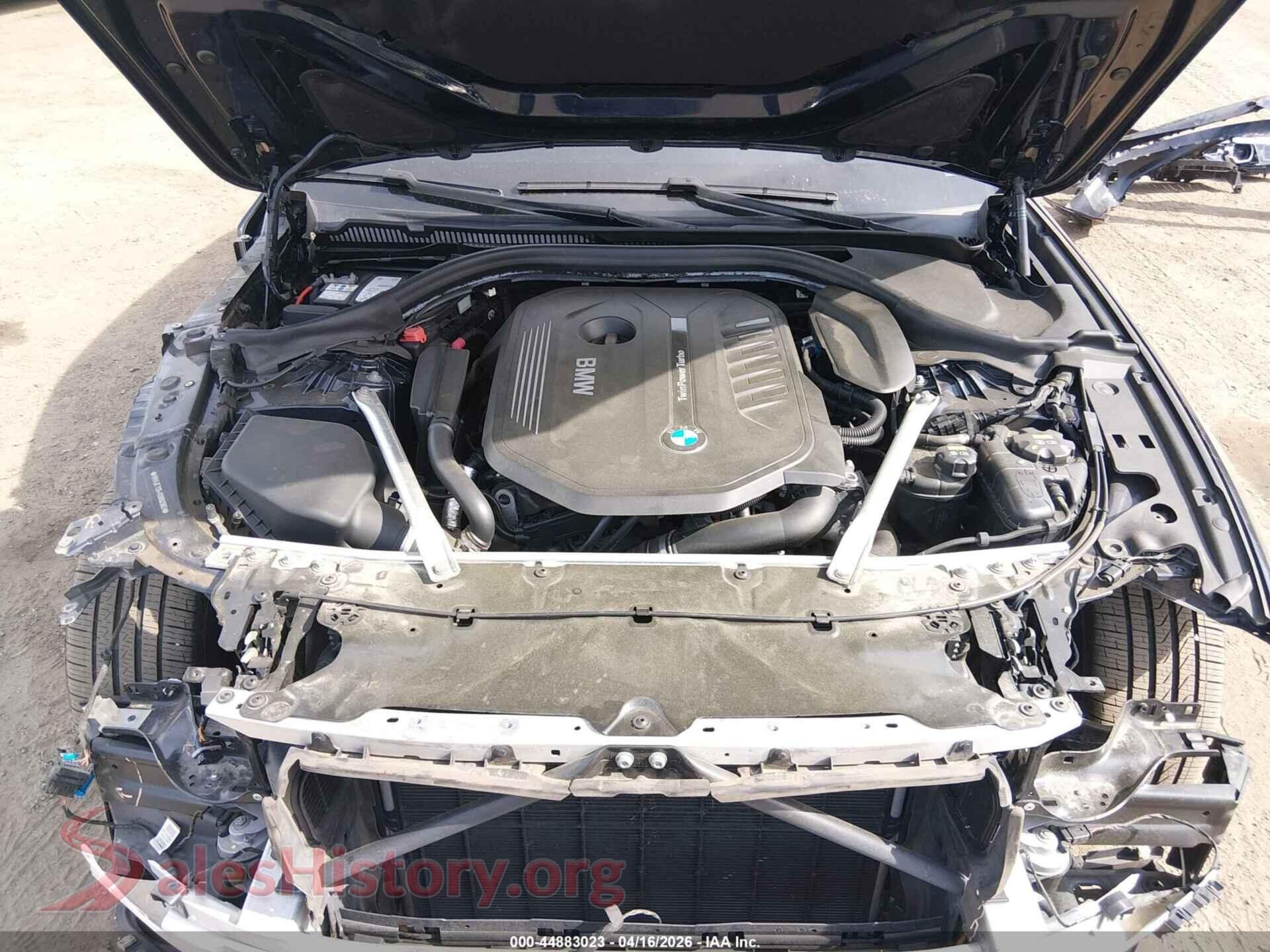 2019 BMW 540I VIN WBAJE7C54KG892962, interior dashboard