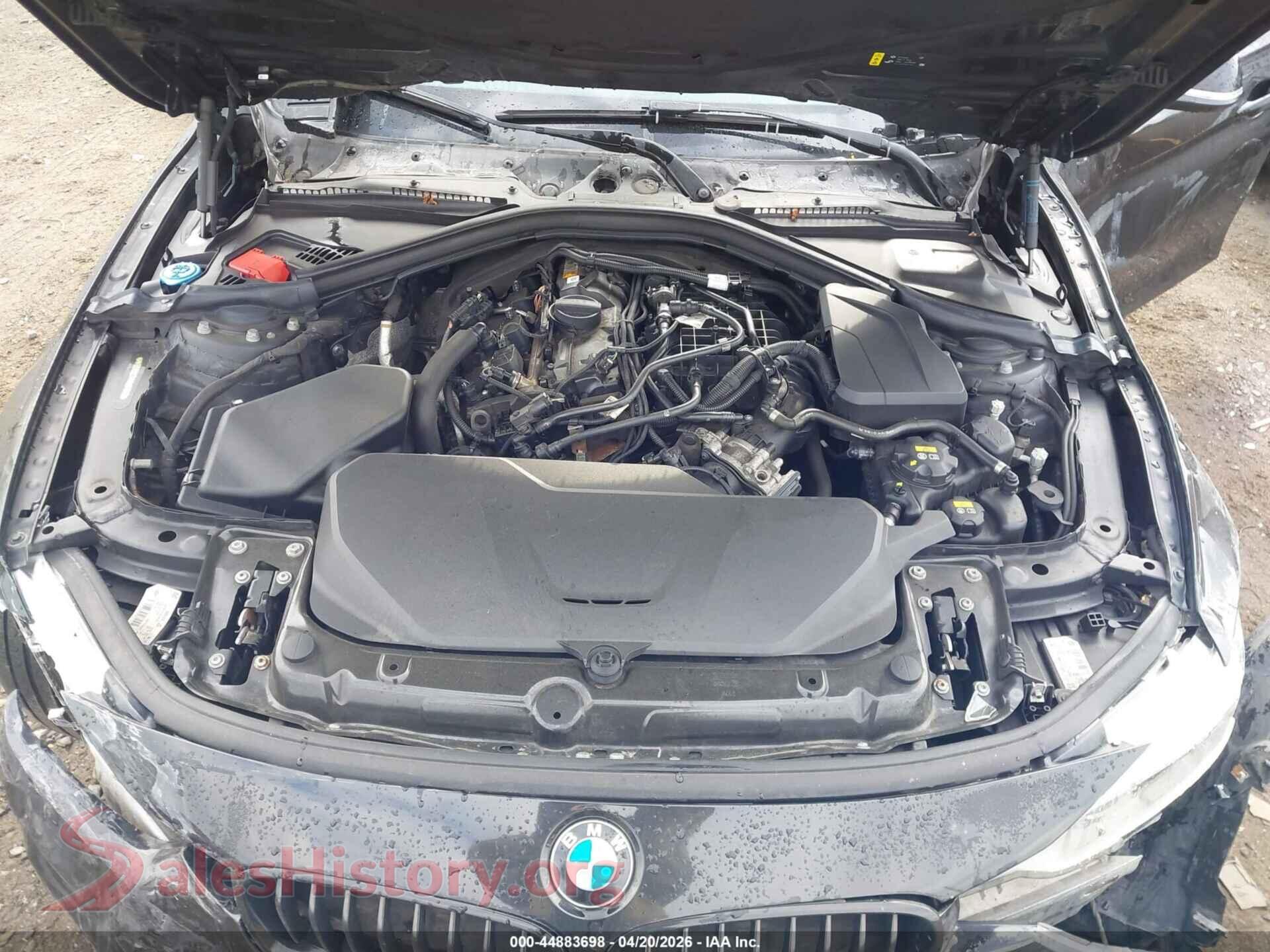 2017 BMW 330I VIN WBA8D9G3XHNU61763, interior dashboard