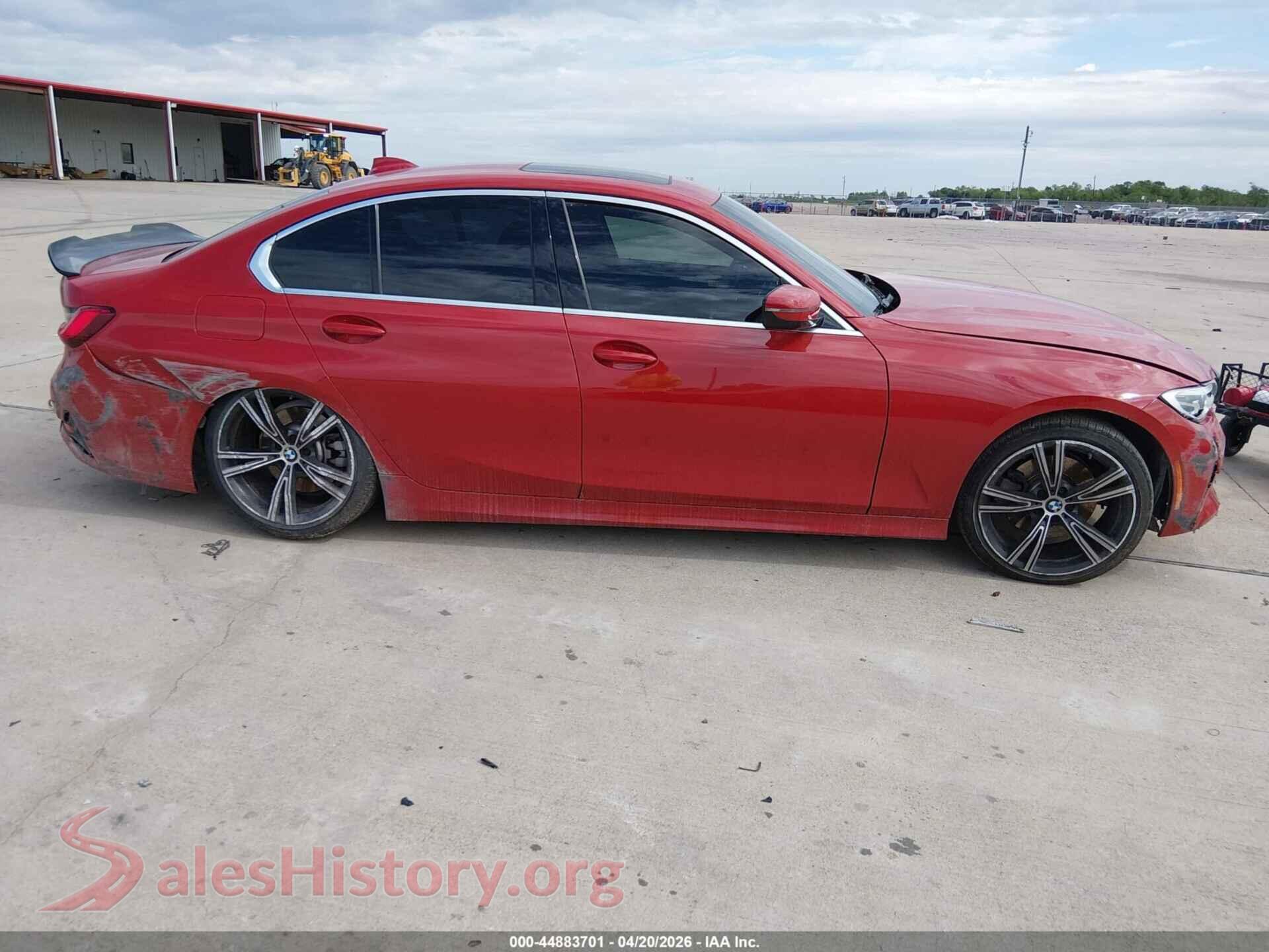 2021 BMW 330I VIN 3MW5R1J06M8C02138, auction photo 13