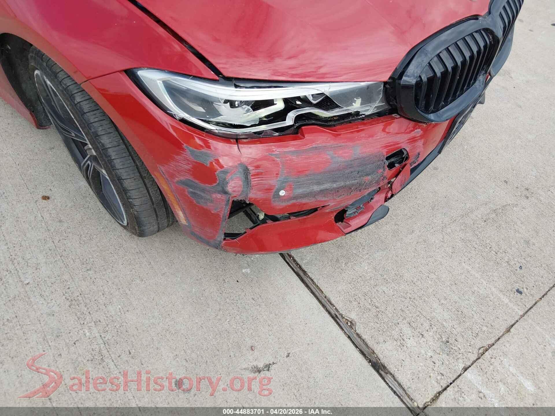 2021 BMW 330I VIN 3MW5R1J06M8C02138, auction photo 17