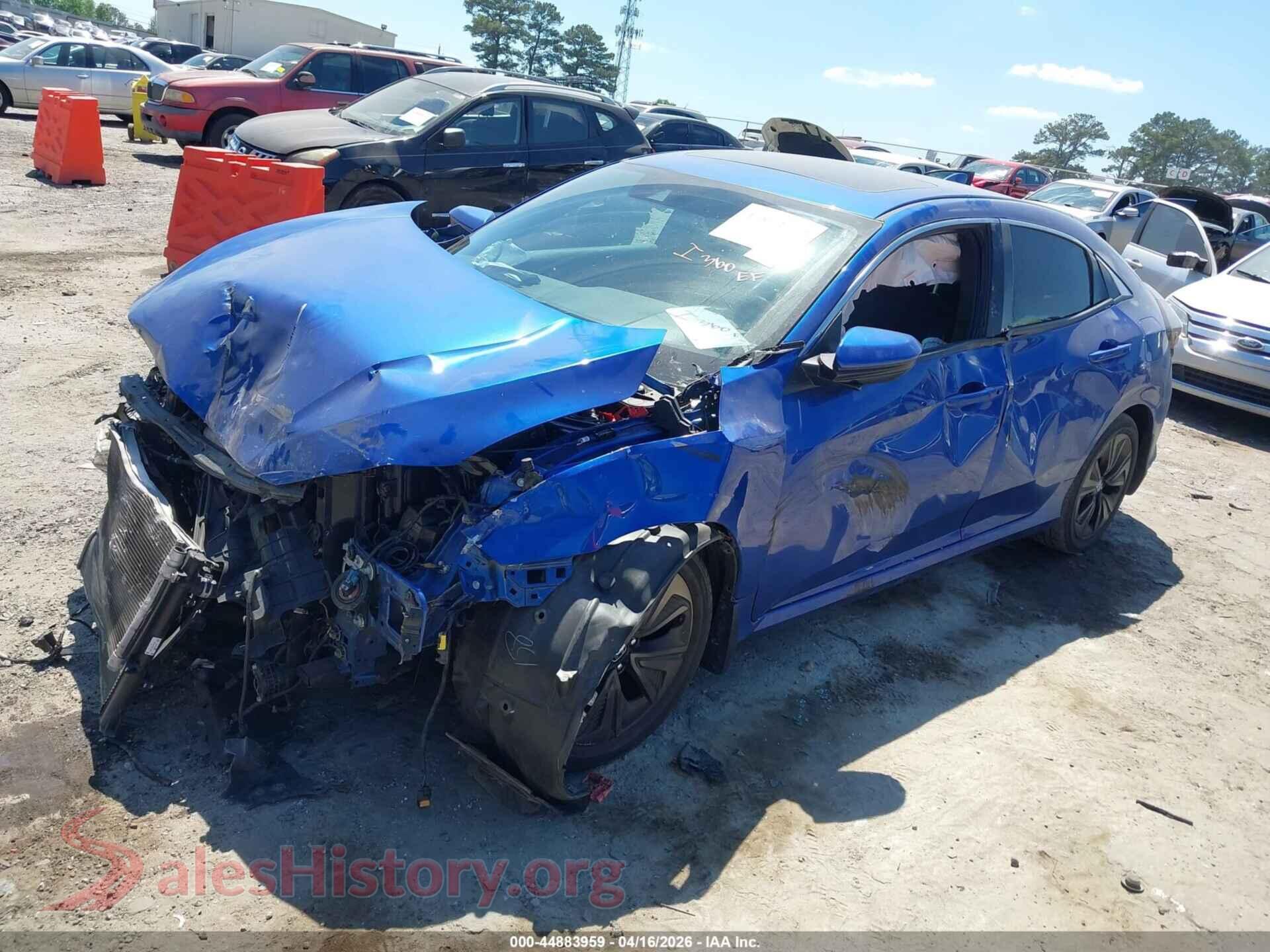2019 HONDA CIVIC VIN SHHFK7H62KU226808, auction photo 17