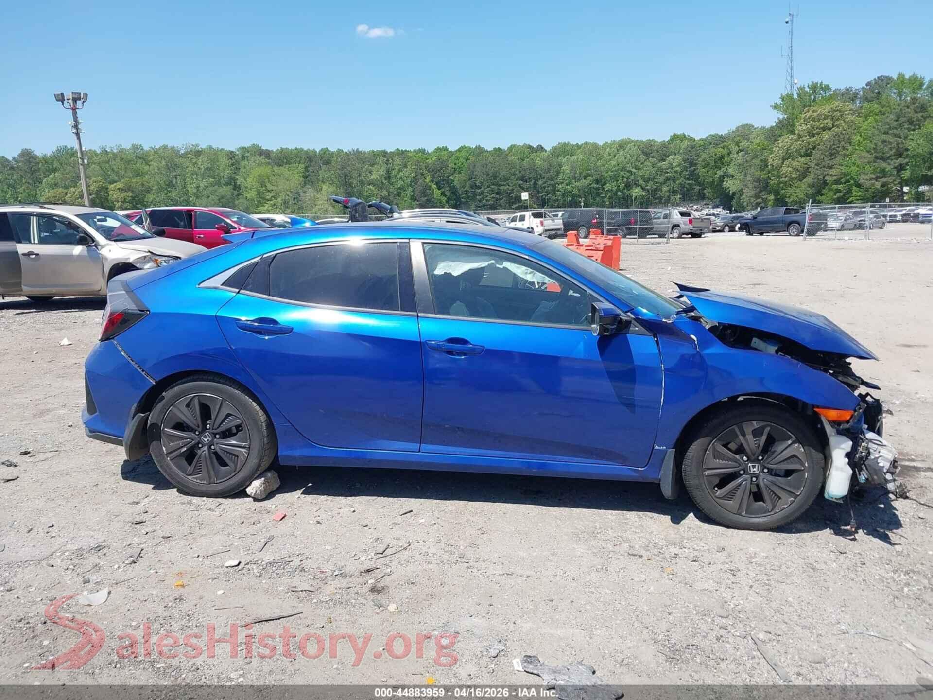 2019 HONDA CIVIC VIN SHHFK7H62KU226808, auction photo 13
