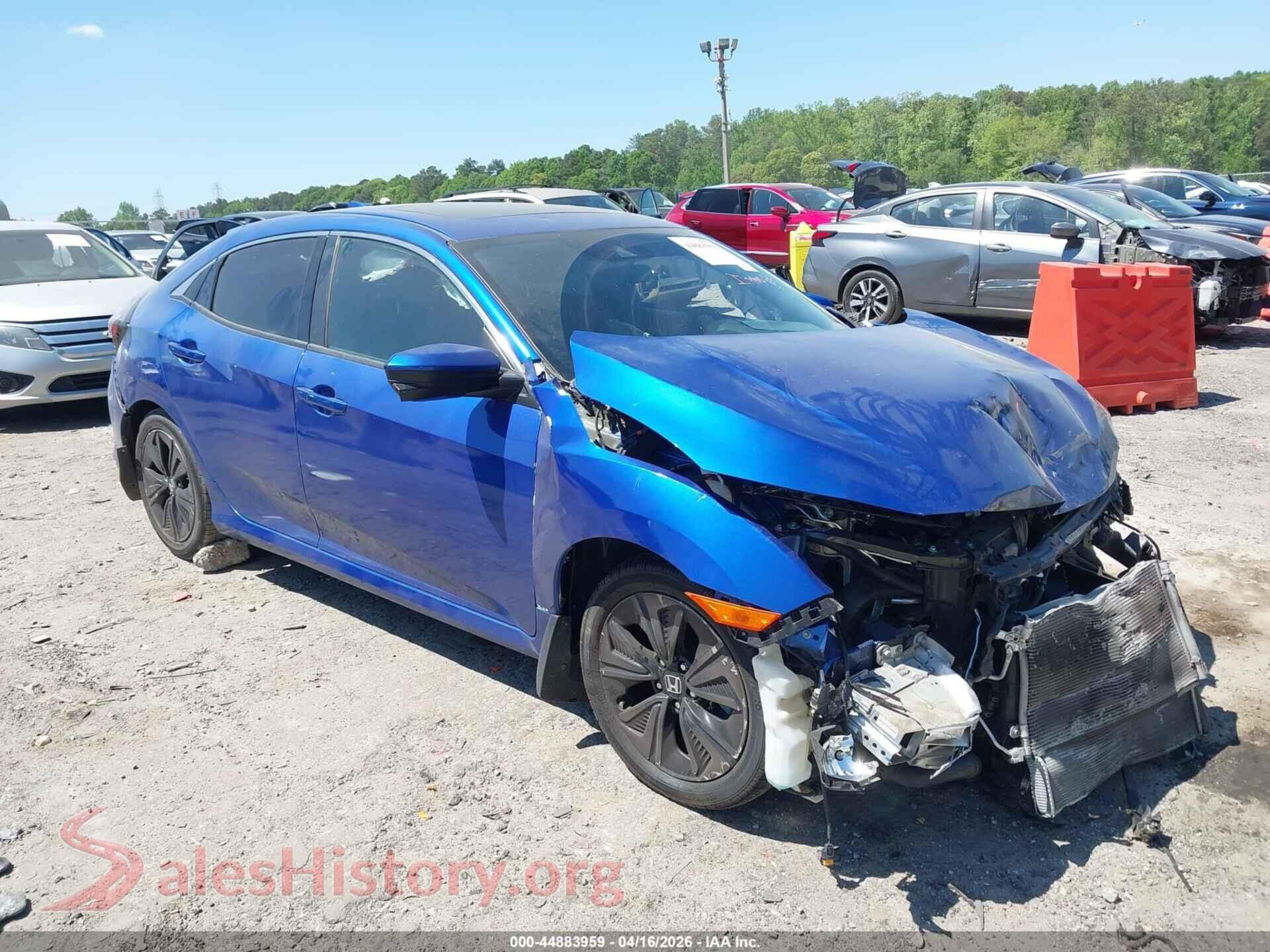 2019 HONDA CIVIC VIN SHHFK7H62KU226808, auction photo 18