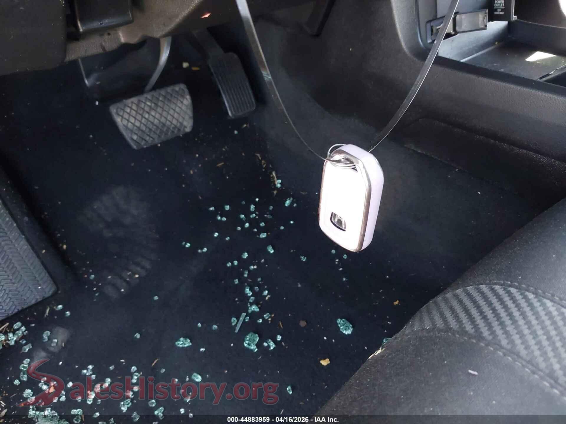 2019 HONDA CIVIC VIN SHHFK7H62KU226808, odometer mileage