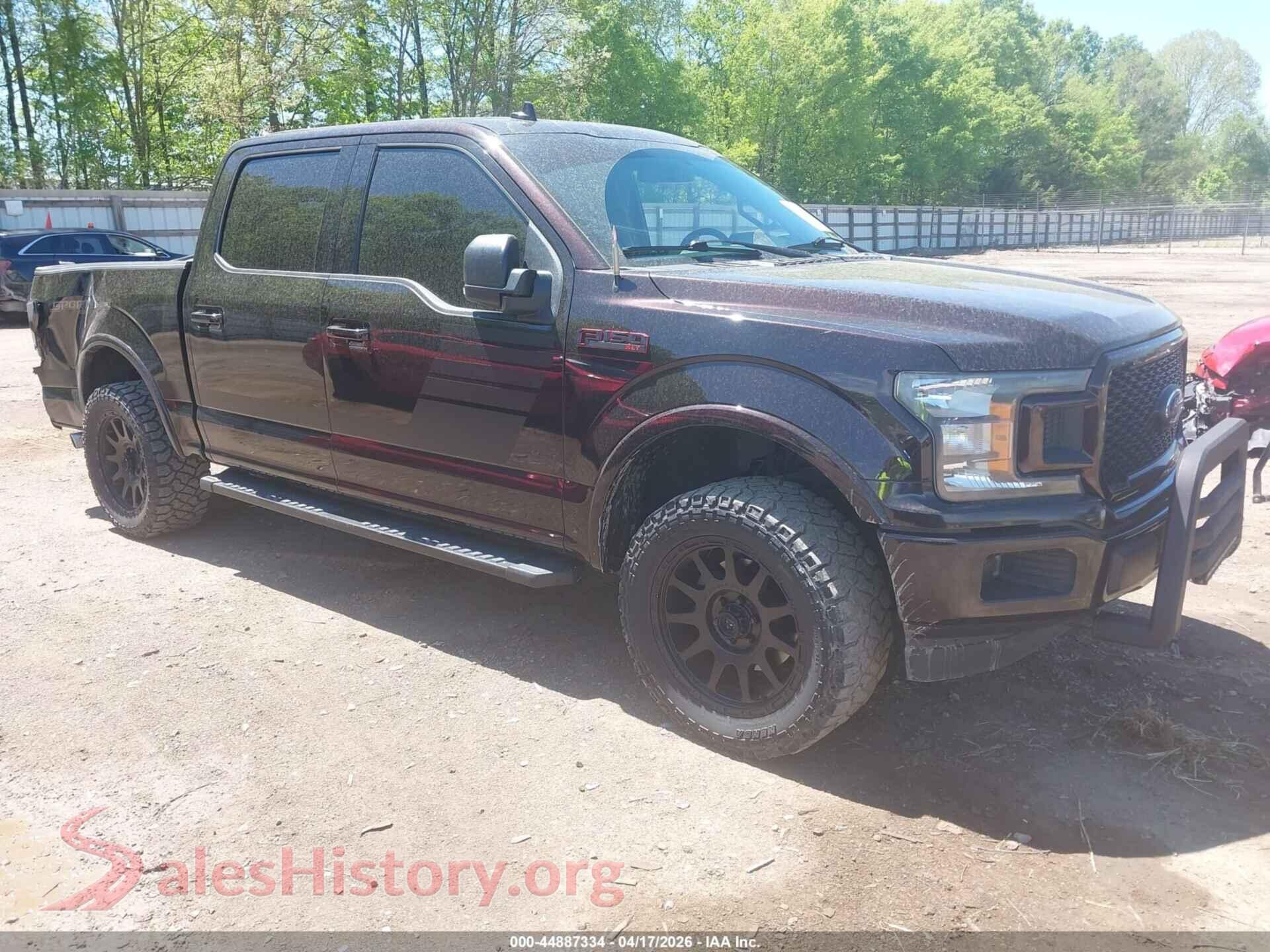 2018 FORD F-150 VIN 1FTEW1EP0JFA17914, auction photo
