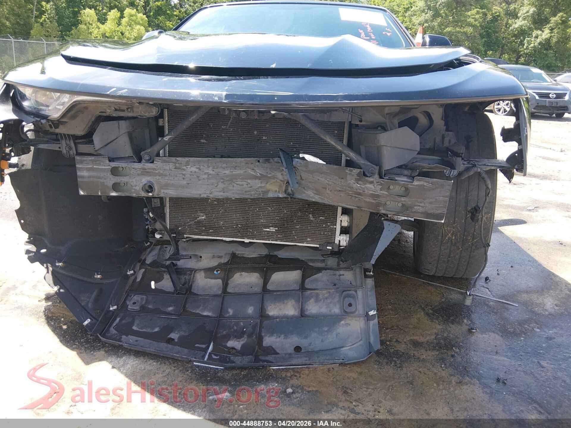 2019 CHEVROLET CAMARO VIN 1G1FD3DX6K0101157, rear passenger side