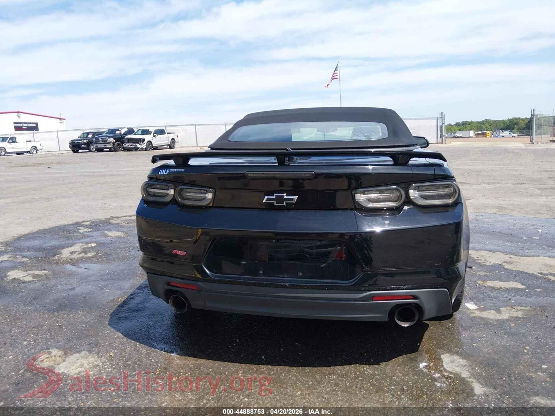 2019 CHEVROLET CAMARO VIN 1G1FD3DX6K0101157, auction photo 17