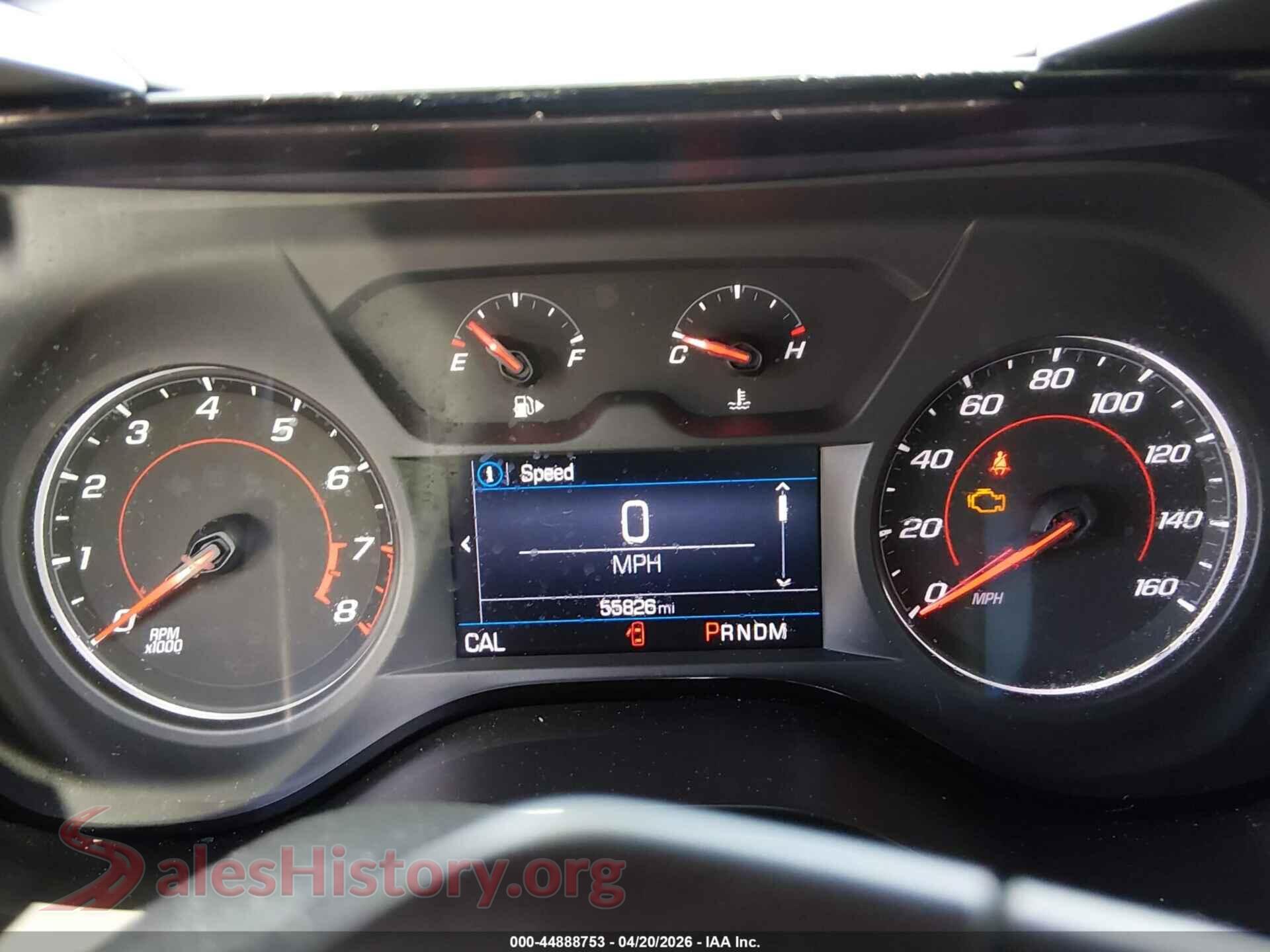 2019 CHEVROLET CAMARO VIN 1G1FD3DX6K0101157, passenger side view