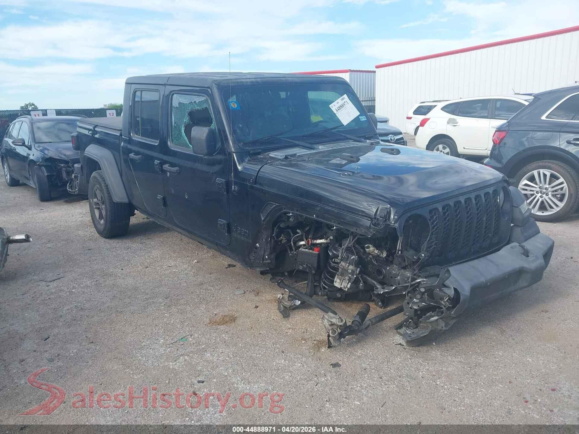 2020 JEEP GLADIATOR VIN 1C6JJTAG8LL181177, auction photo