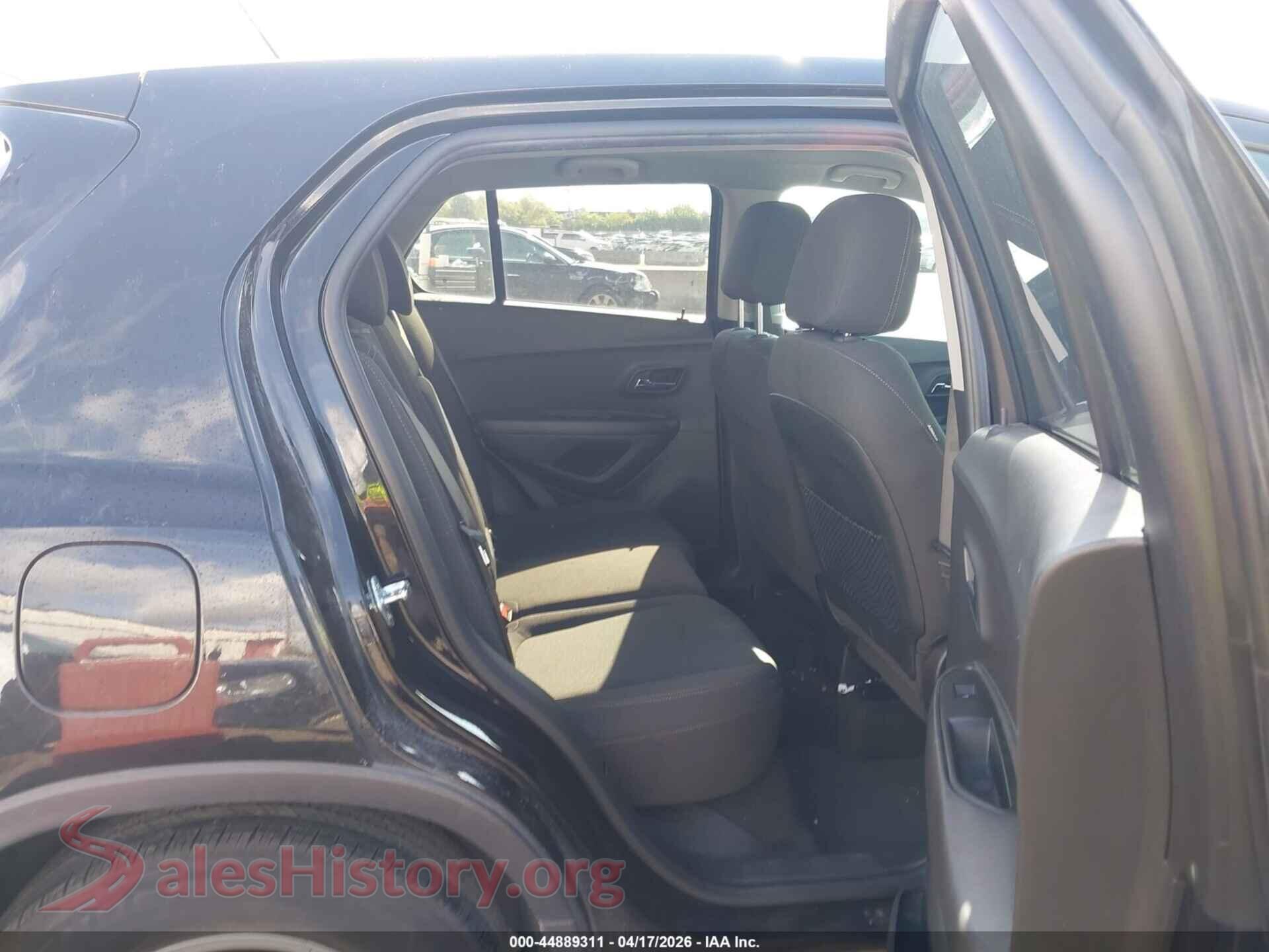 2020 CHEVROLET TRAX VIN KL7CJKSB8LB326560, front passenger side