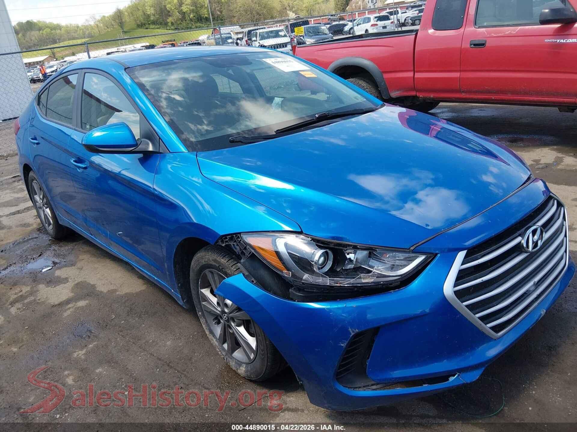 5NPD84LF3HH036877 2017 HYUNDAI ELANTRA