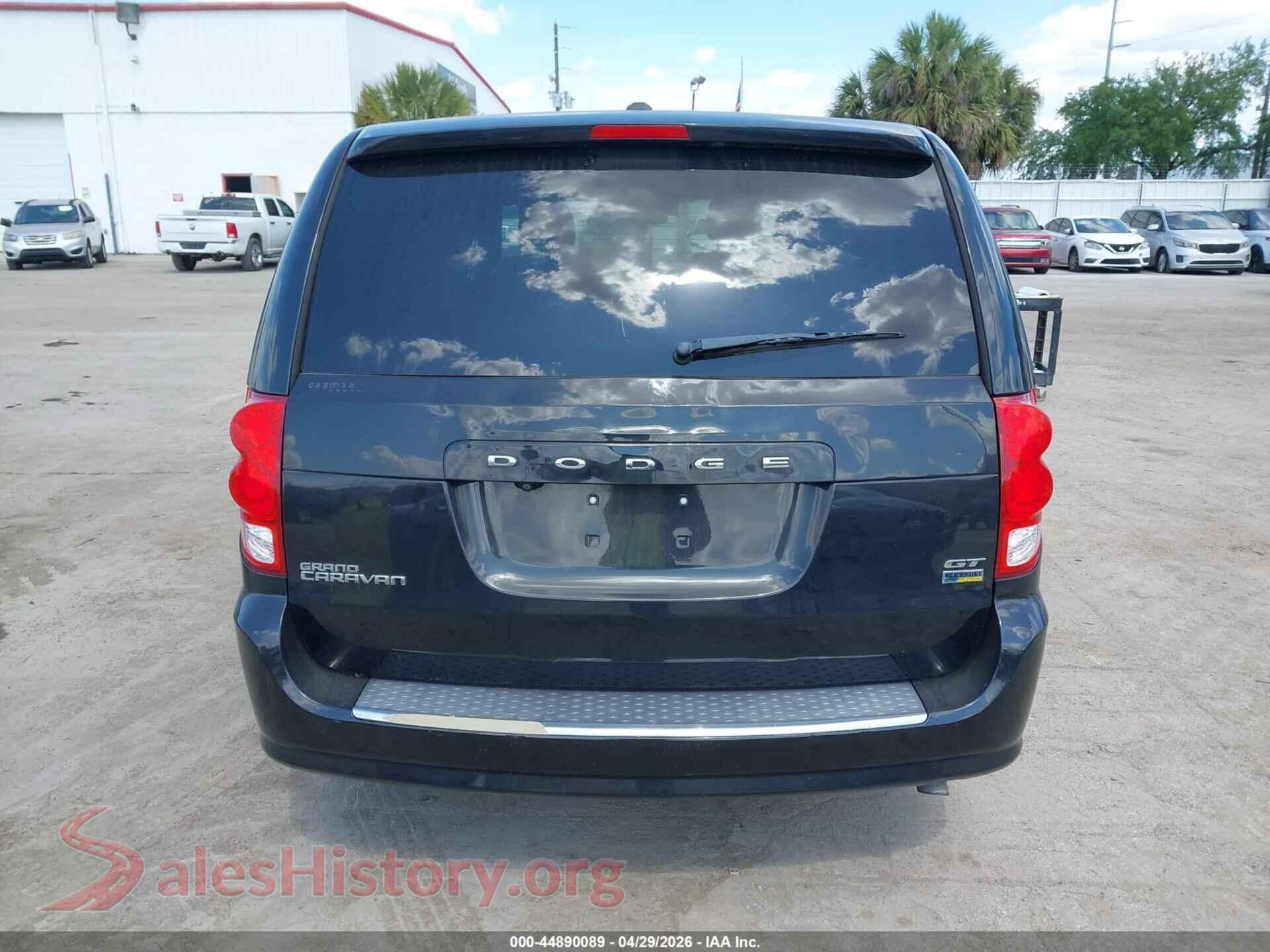 2019 DODGE GRAND CARAVAN VIN 2C4RDGEG8KR711870, auction photo 15