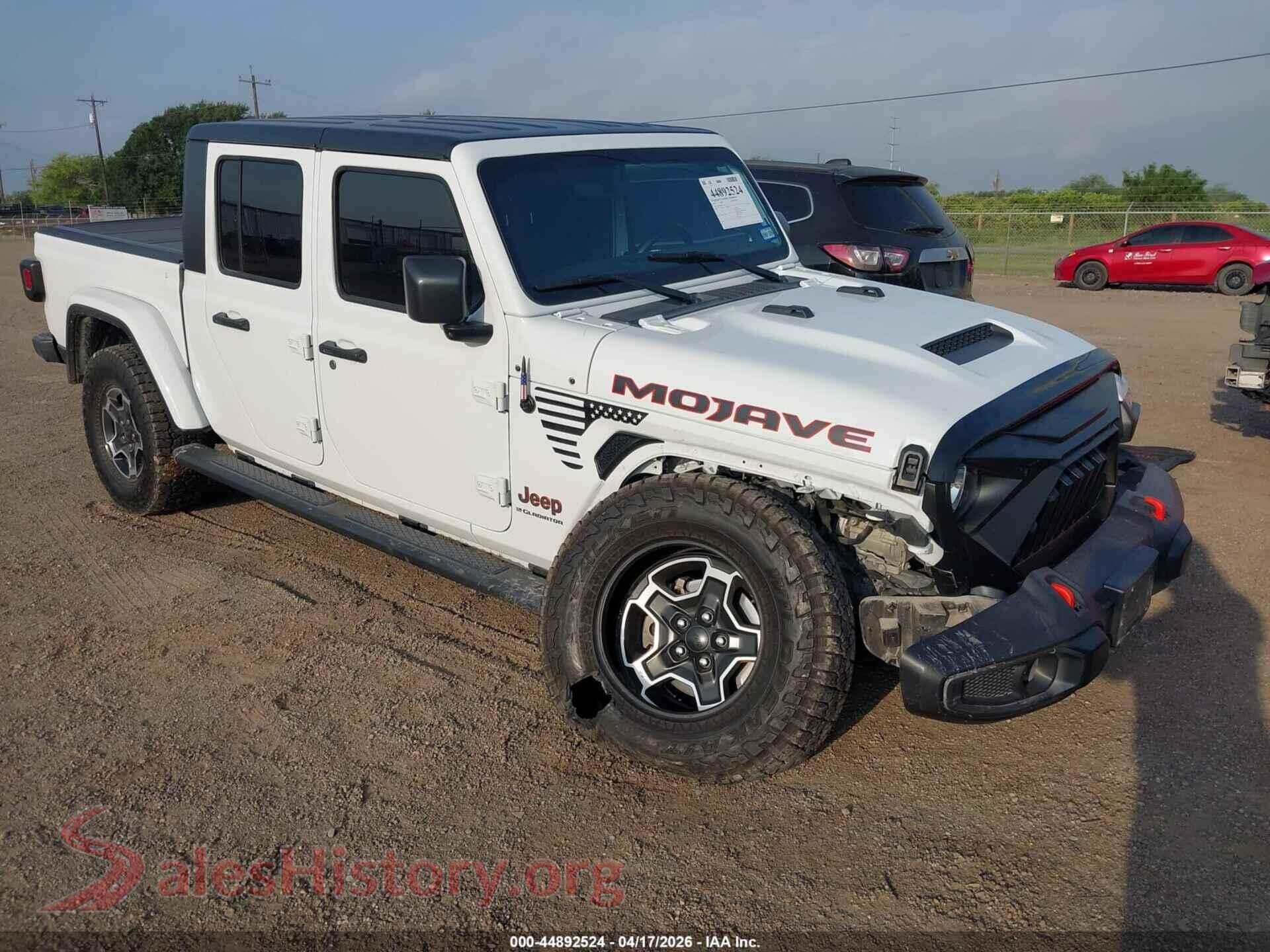 2023 JEEP GLADIATOR VIN 1C6JJTEG4PL510313, auction photo