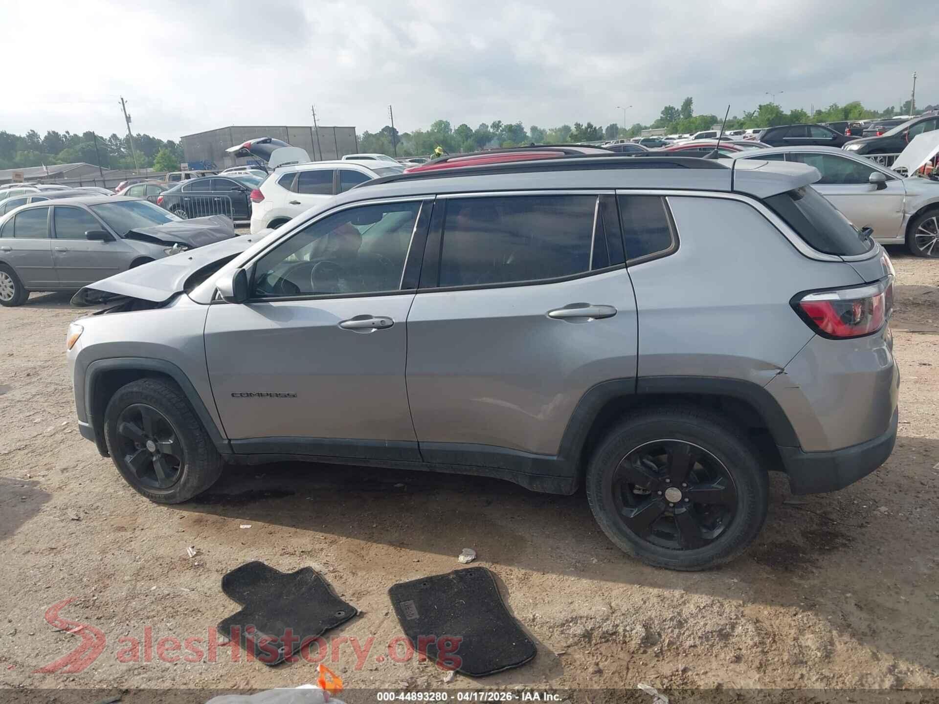2018 JEEP COMPASS VIN 3C4NJCBB3JT272369, auction photo 14