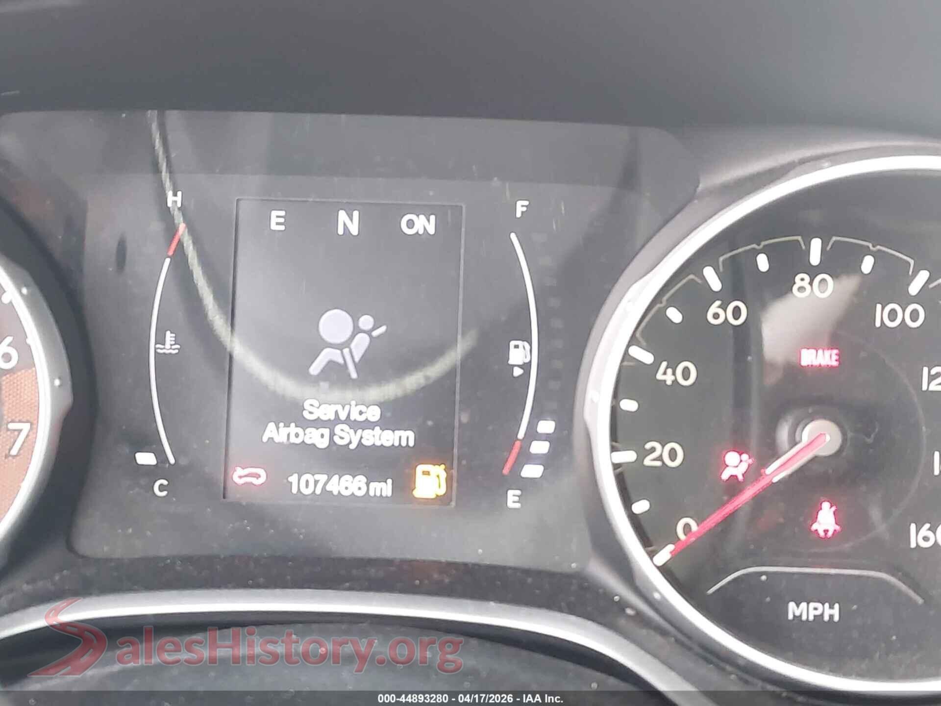 2018 JEEP COMPASS VIN 3C4NJCBB3JT272369, auction photo 15