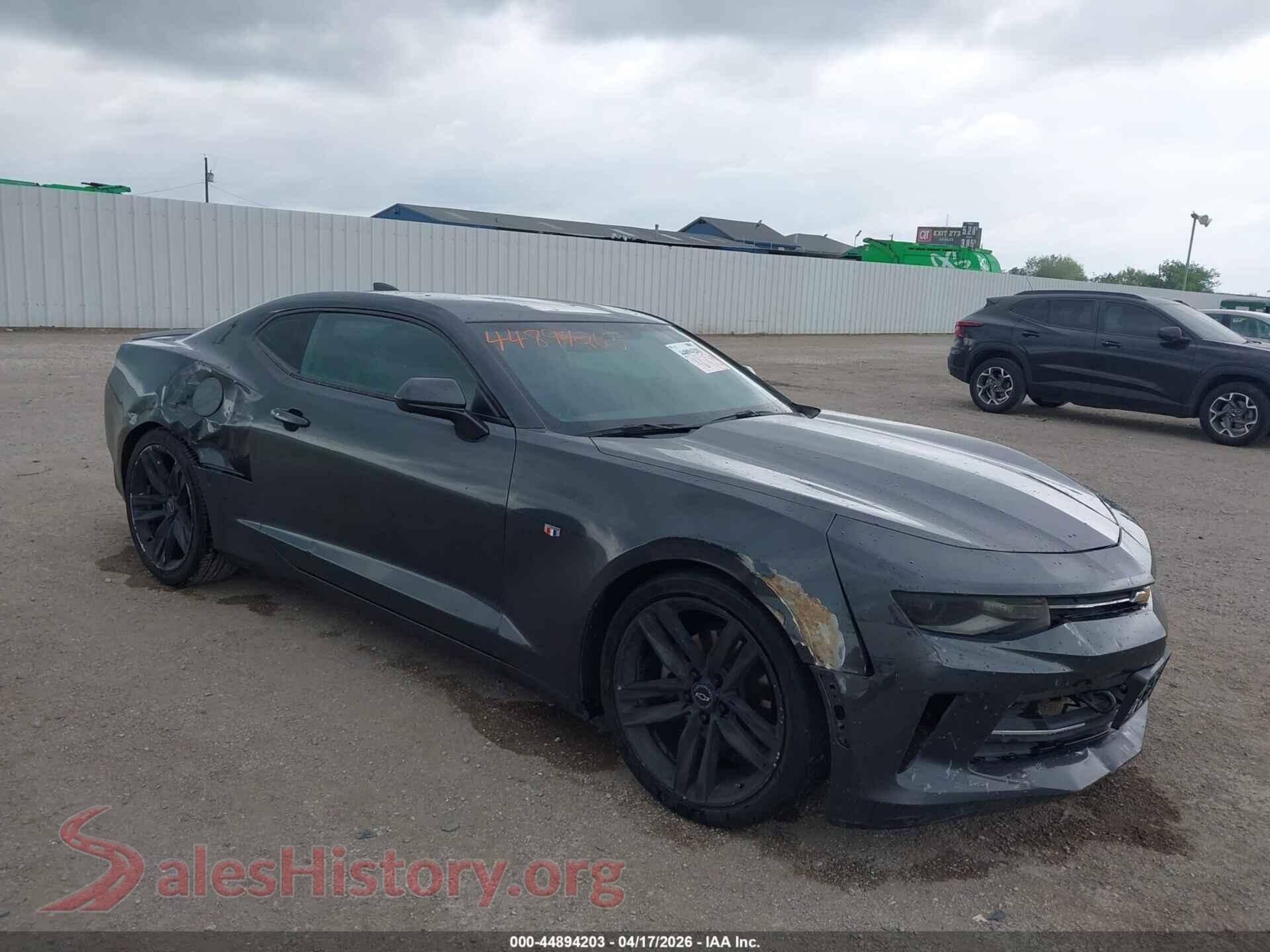 2017 CHEVROLET CAMARO VIN 1G1FD1RSXH0170816, auction photo