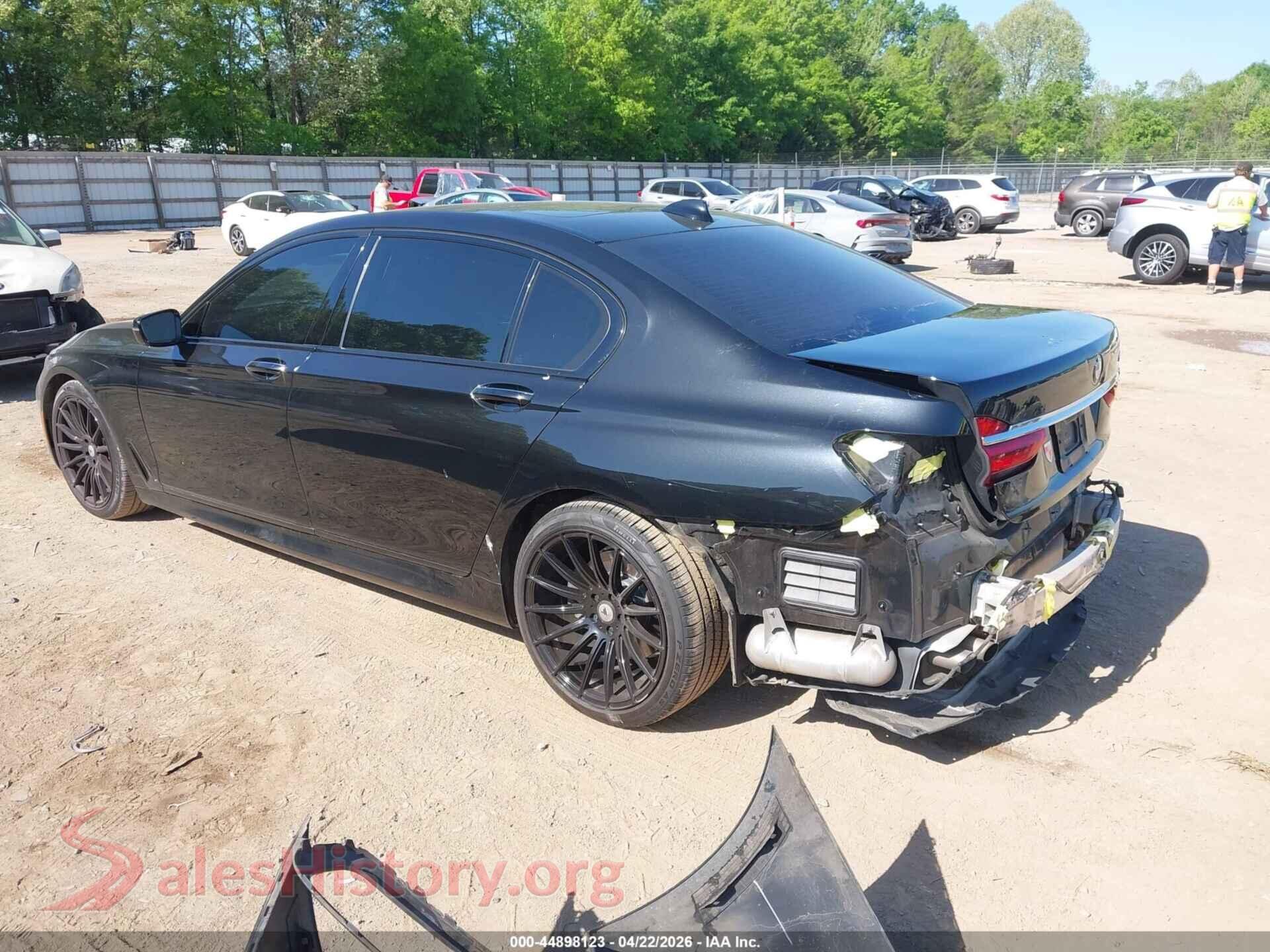 2018 BMW 750I VIN WBA7F0C51JGM22630, driver side view