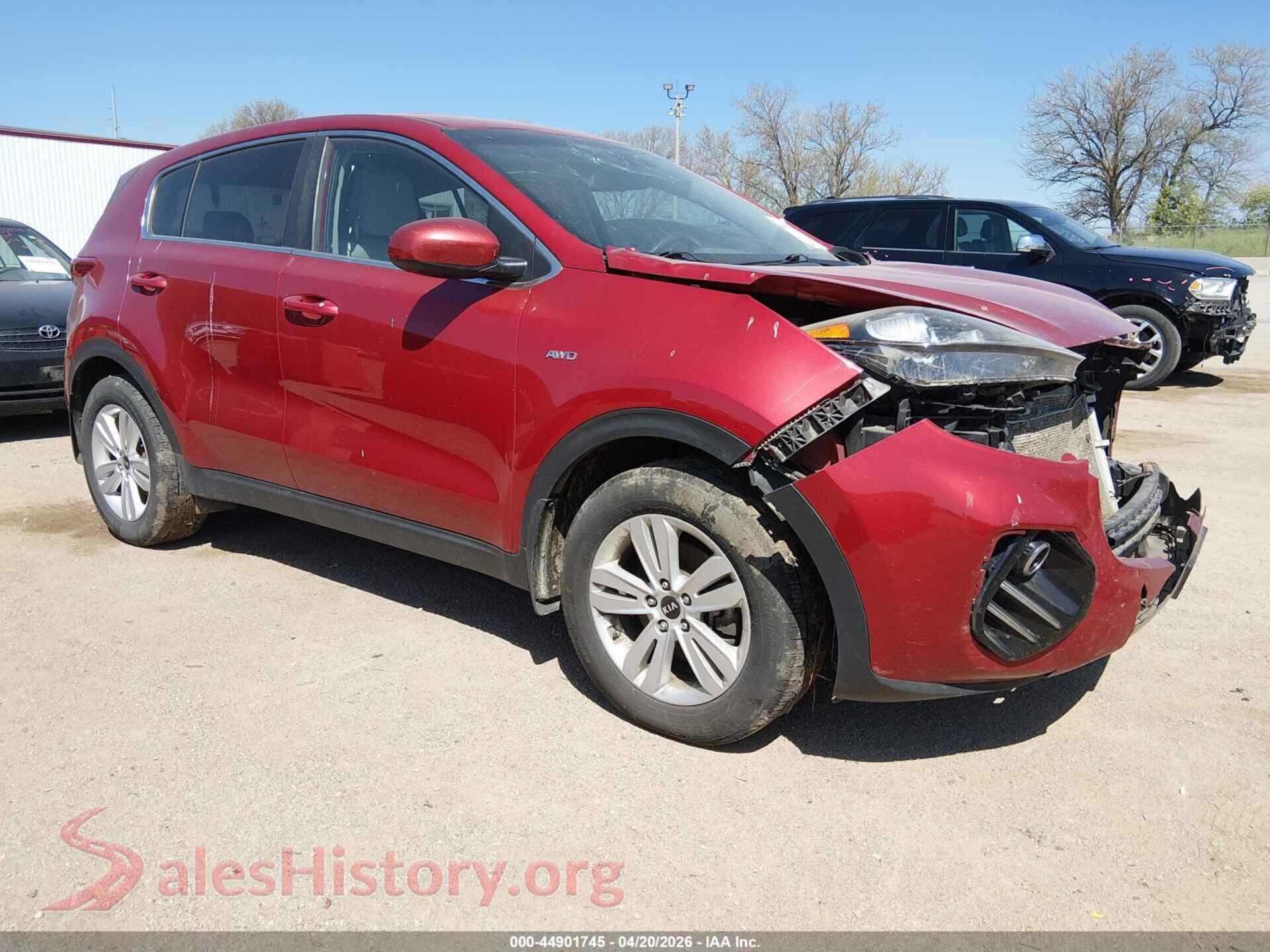 KNDPMCAC0J7349889 2018 KIA SPORTAGE