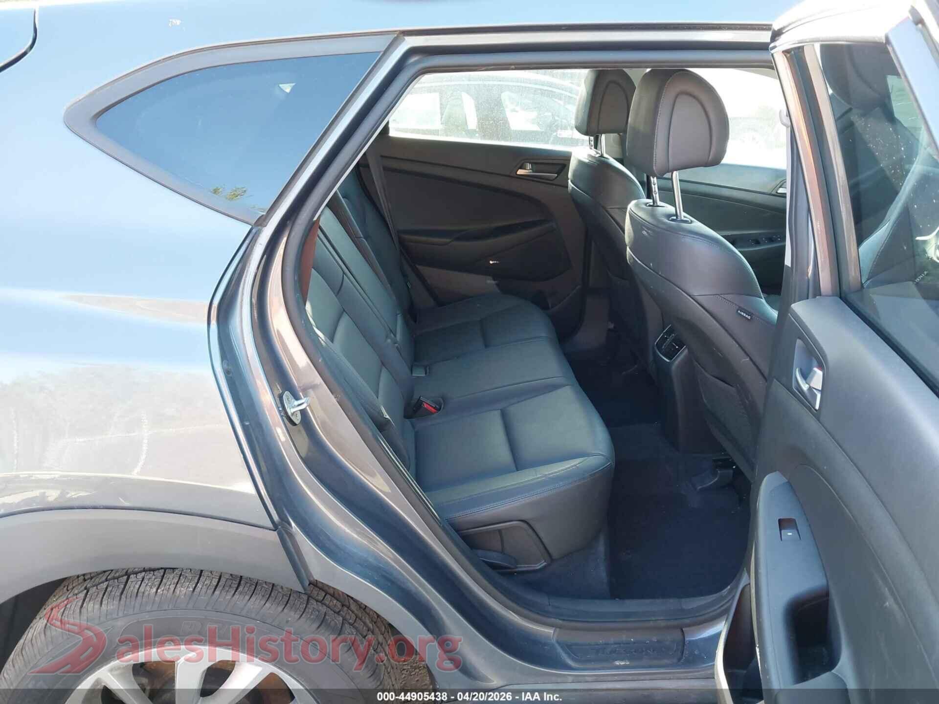 2017 HYUNDAI TUCSON VIN KM8J33A41HU455146, front passenger side