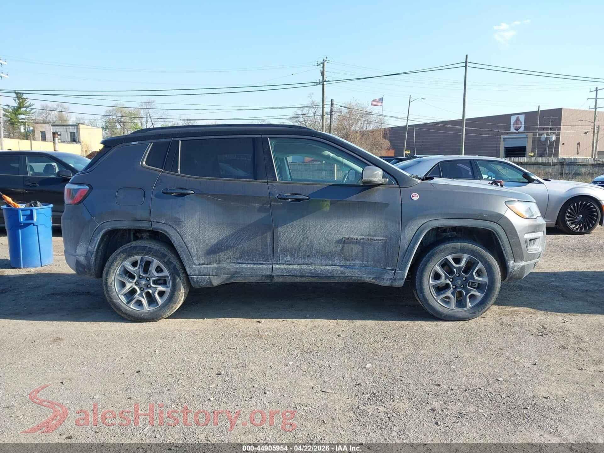 2018 JEEP COMPASS VIN 3C4NJDDB7JT201596, auction photo 13