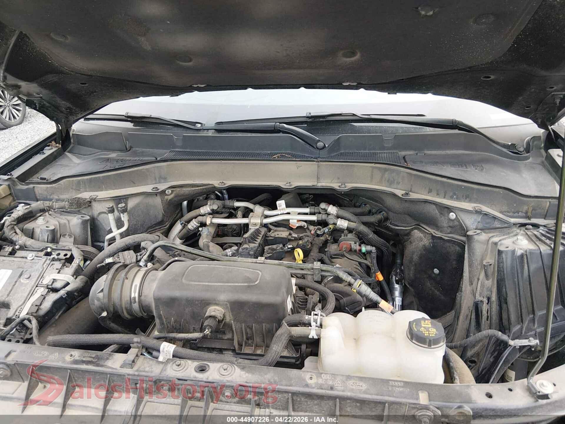 2022 FORD EXPLORER VIN 1FMSK8DH3NGA14258, interior dashboard