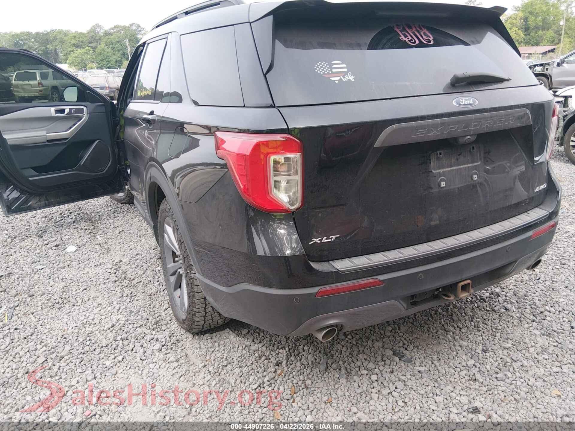2022 FORD EXPLORER VIN 1FMSK8DH3NGA14258, auction photo 20