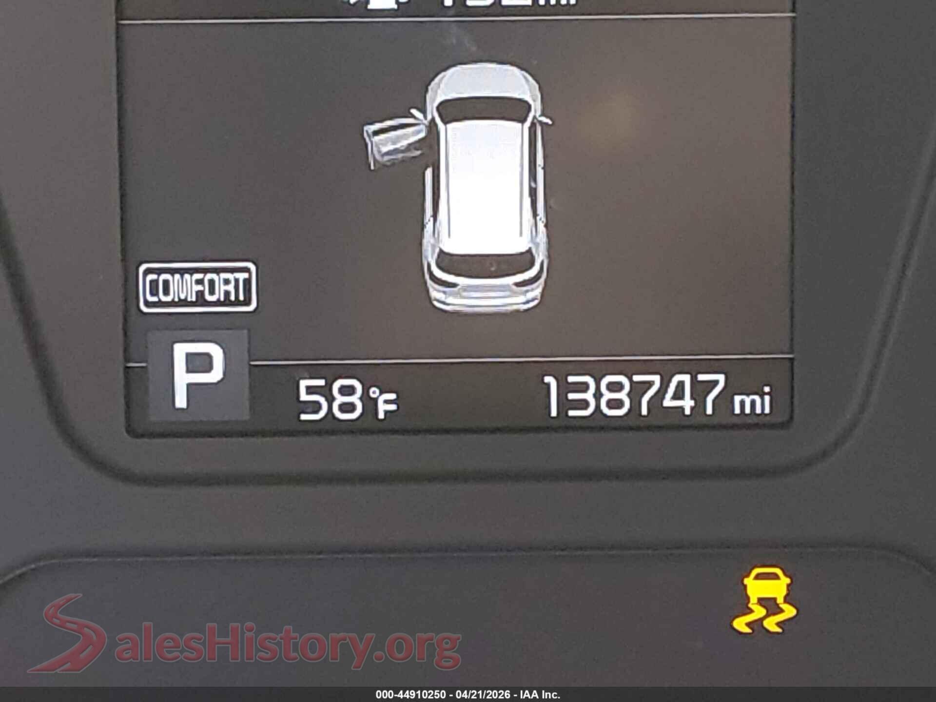 2019 KIA SORENTO VIN 5XYPG4A35KG510559, auction photo 15