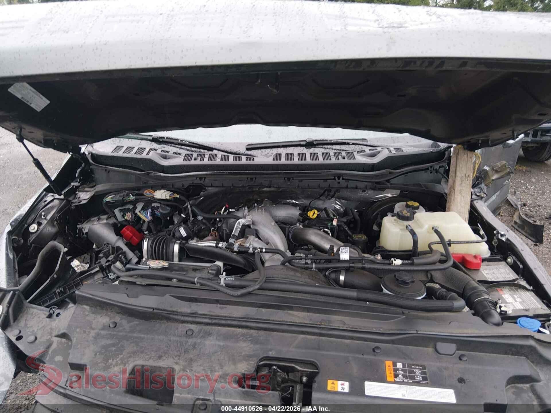 2024 FORD F-350 VIN 1FT8W3BT9REF01950, interior dashboard