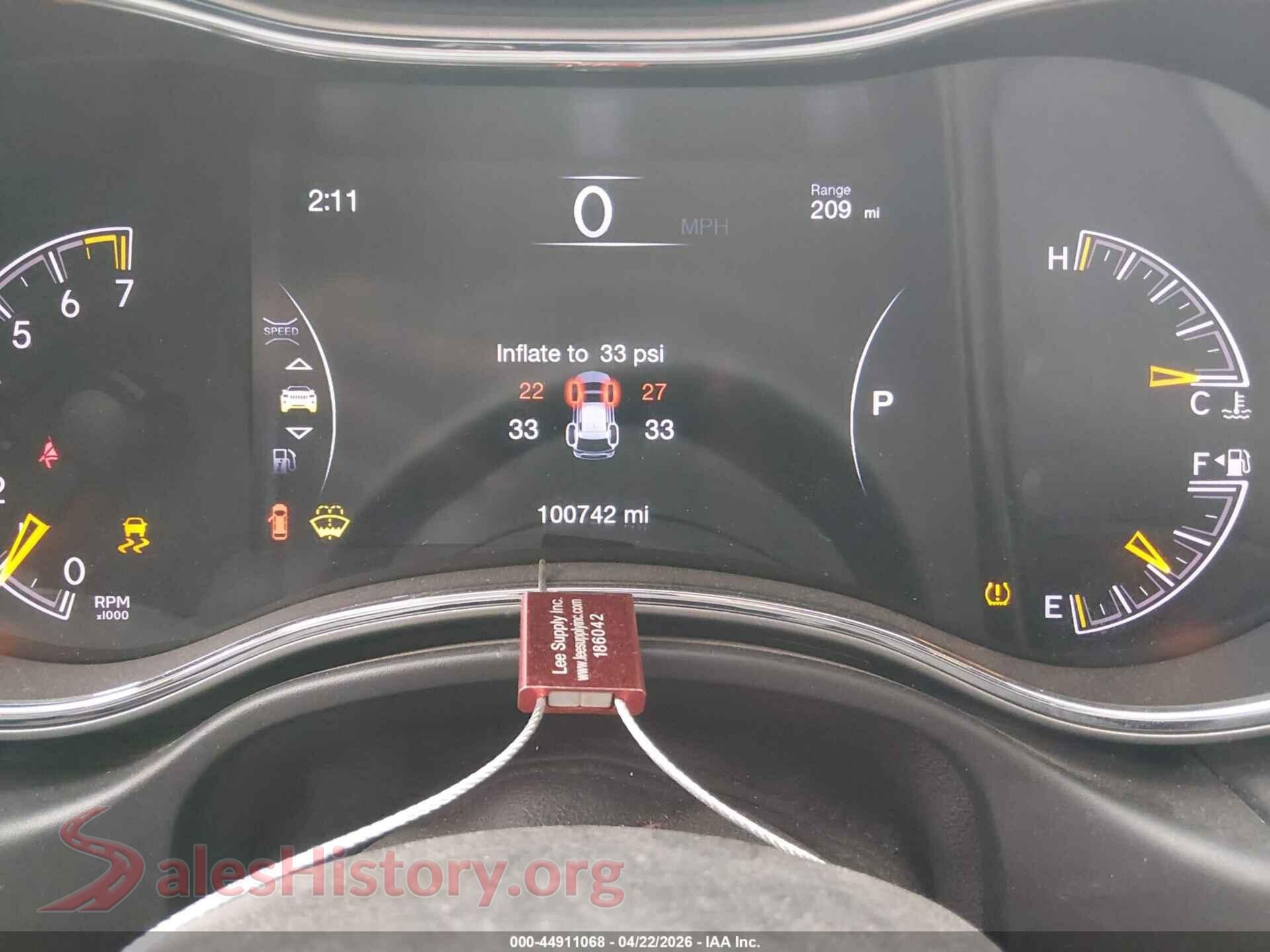 2018 JEEP GRAND CHEROKEE VIN 1C4RJFAG4JC477663, passenger side view