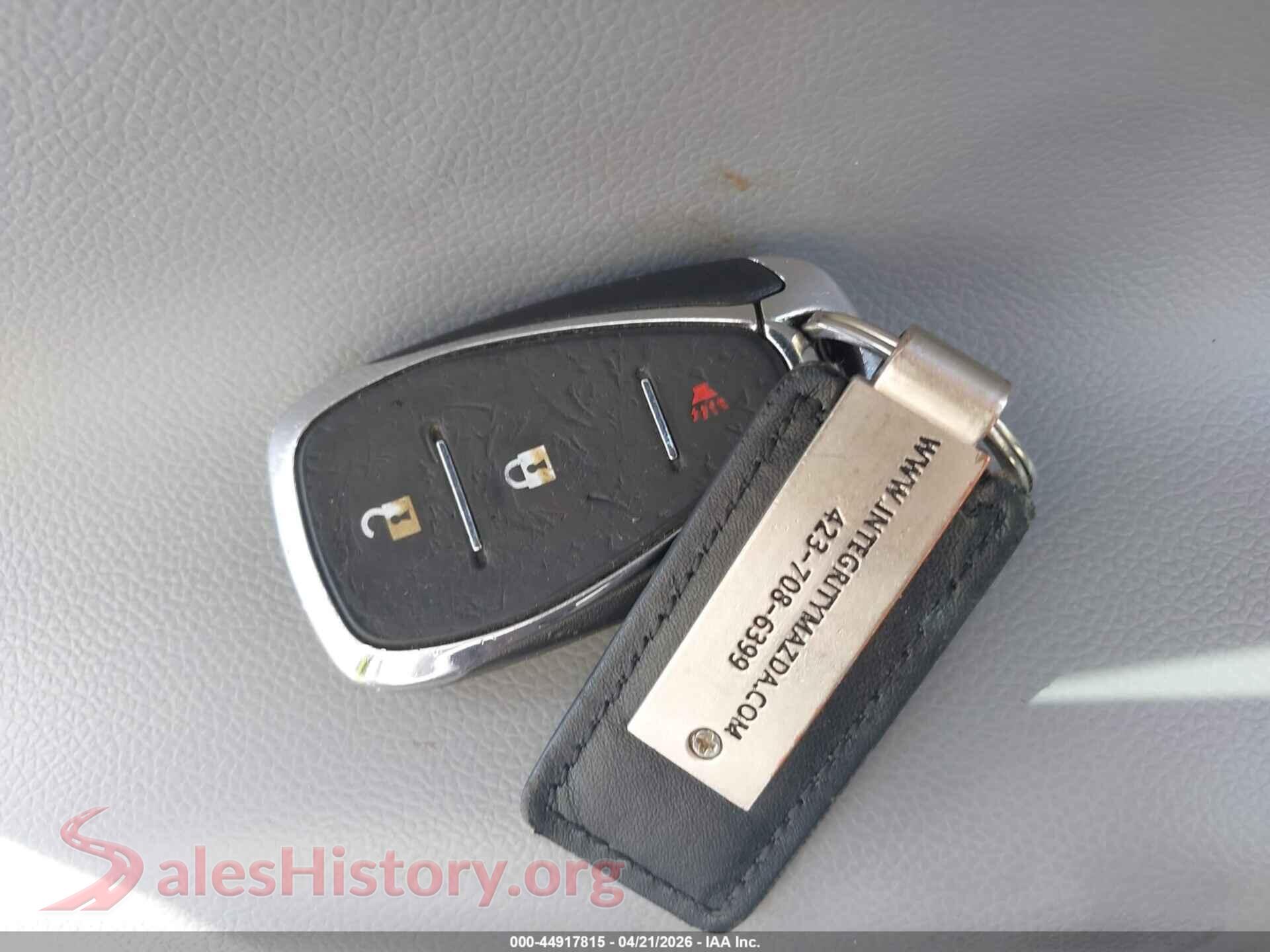 2019 CHEVROLET EQUINOX VIN 3GNAXKEV8KS567785, odometer mileage