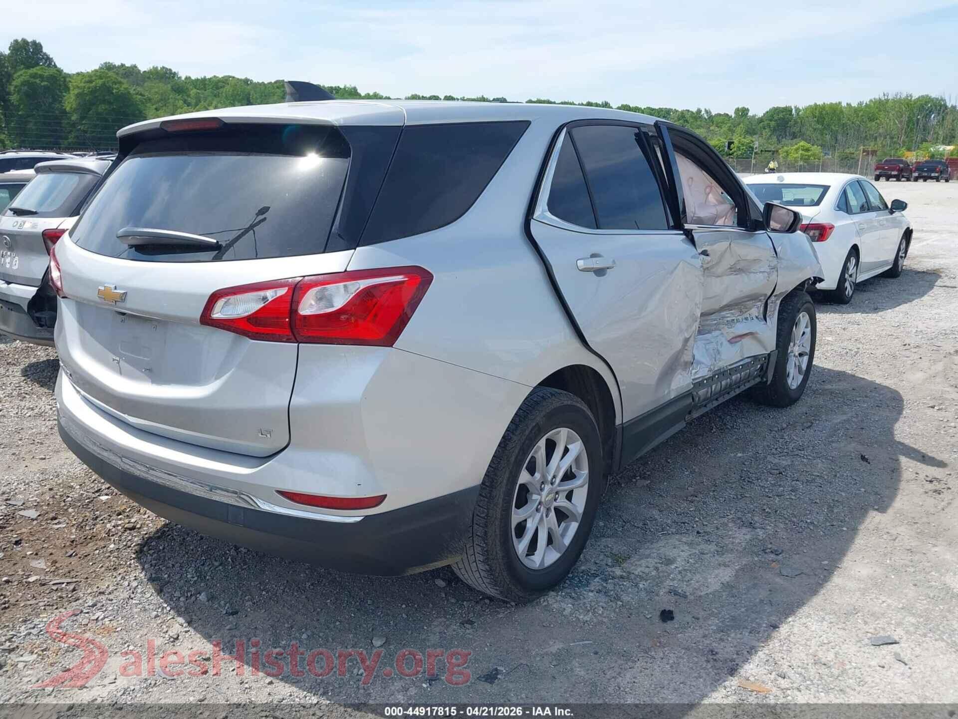 2019 CHEVROLET EQUINOX VIN 3GNAXKEV8KS567785, rear driver side