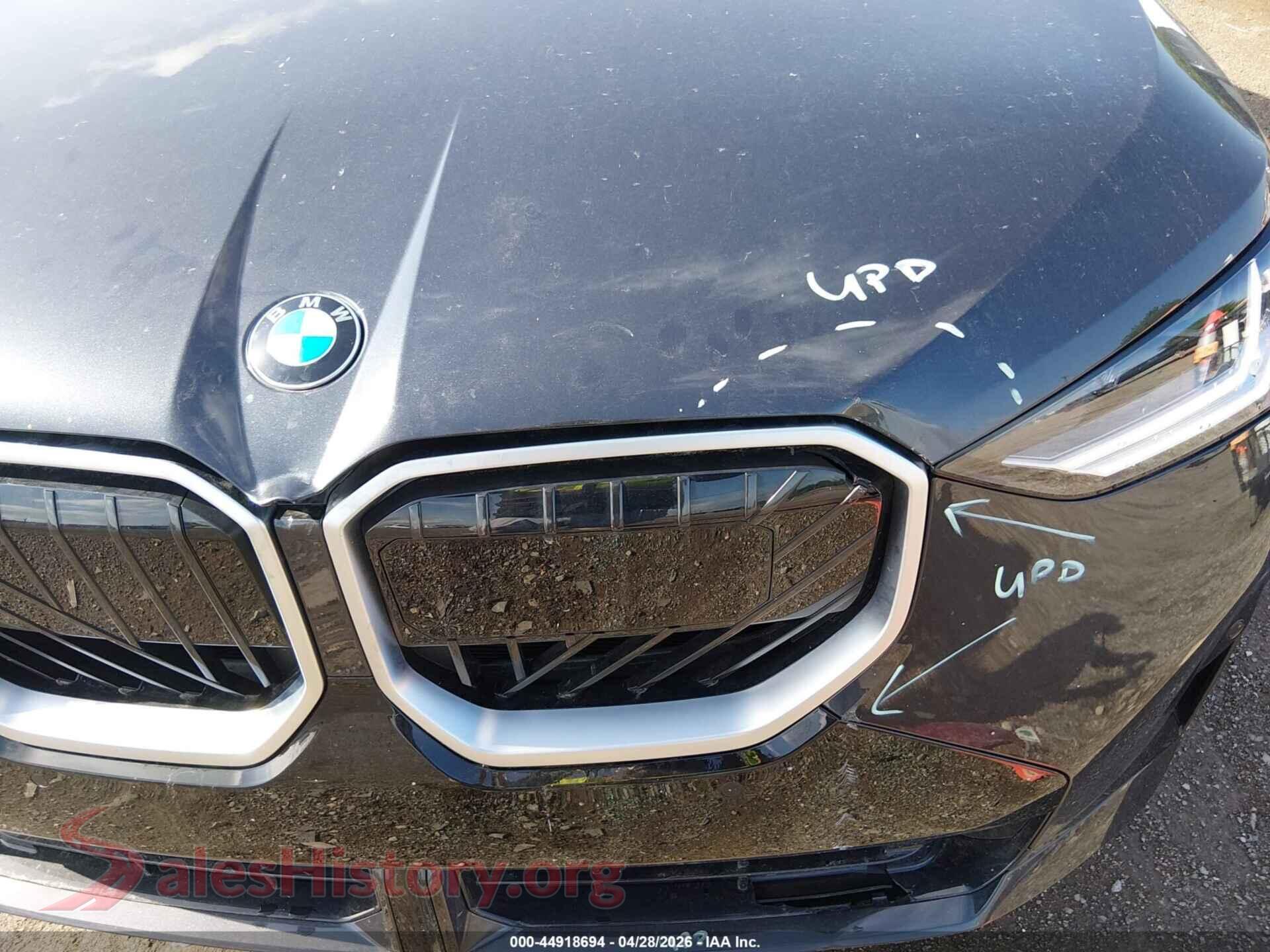 2025 BMW X3 VIN 5UX53GP06S9Y56265, auction photo 22