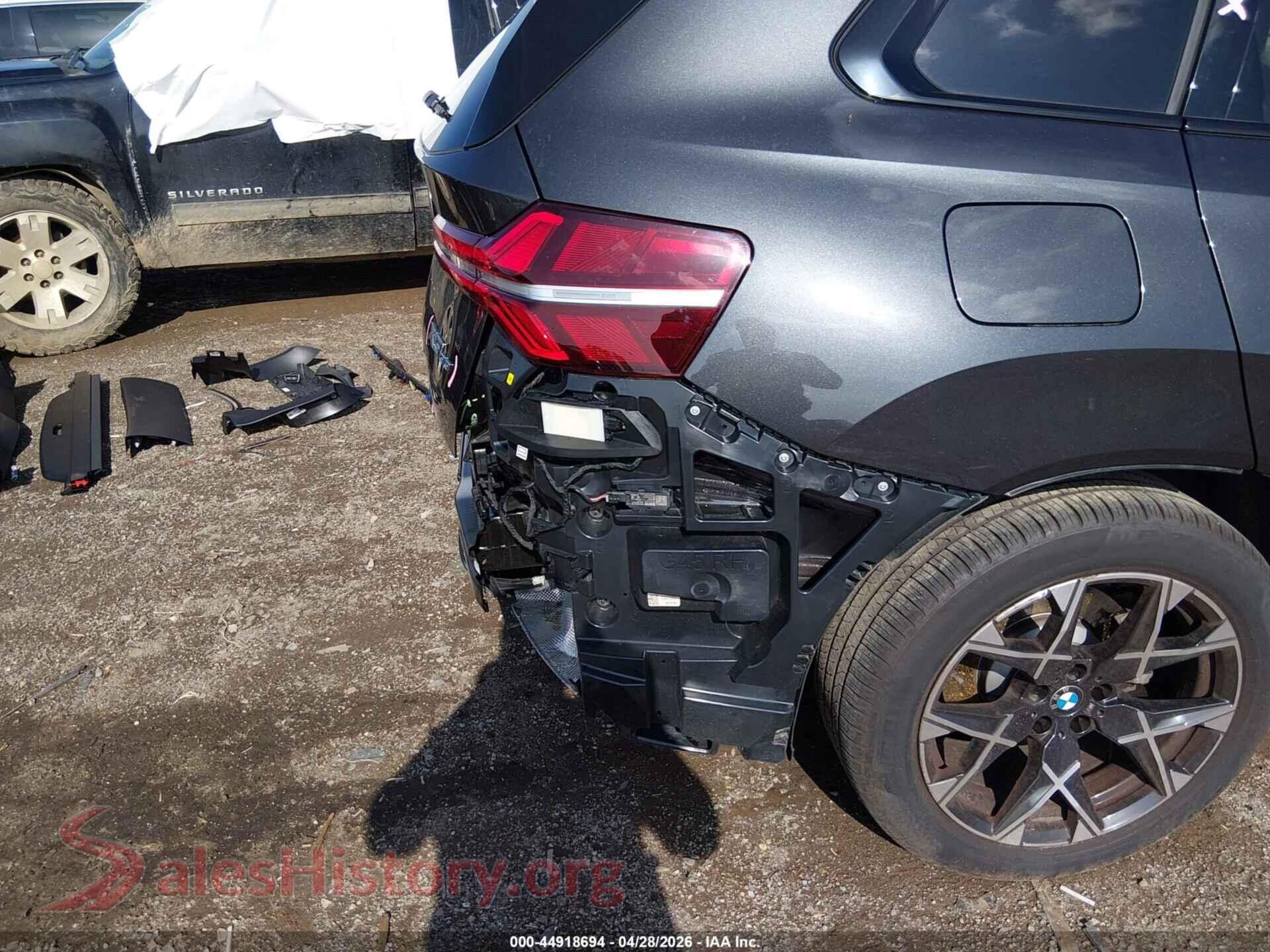 2025 BMW X3 VIN 5UX53GP06S9Y56265, auction photo 19