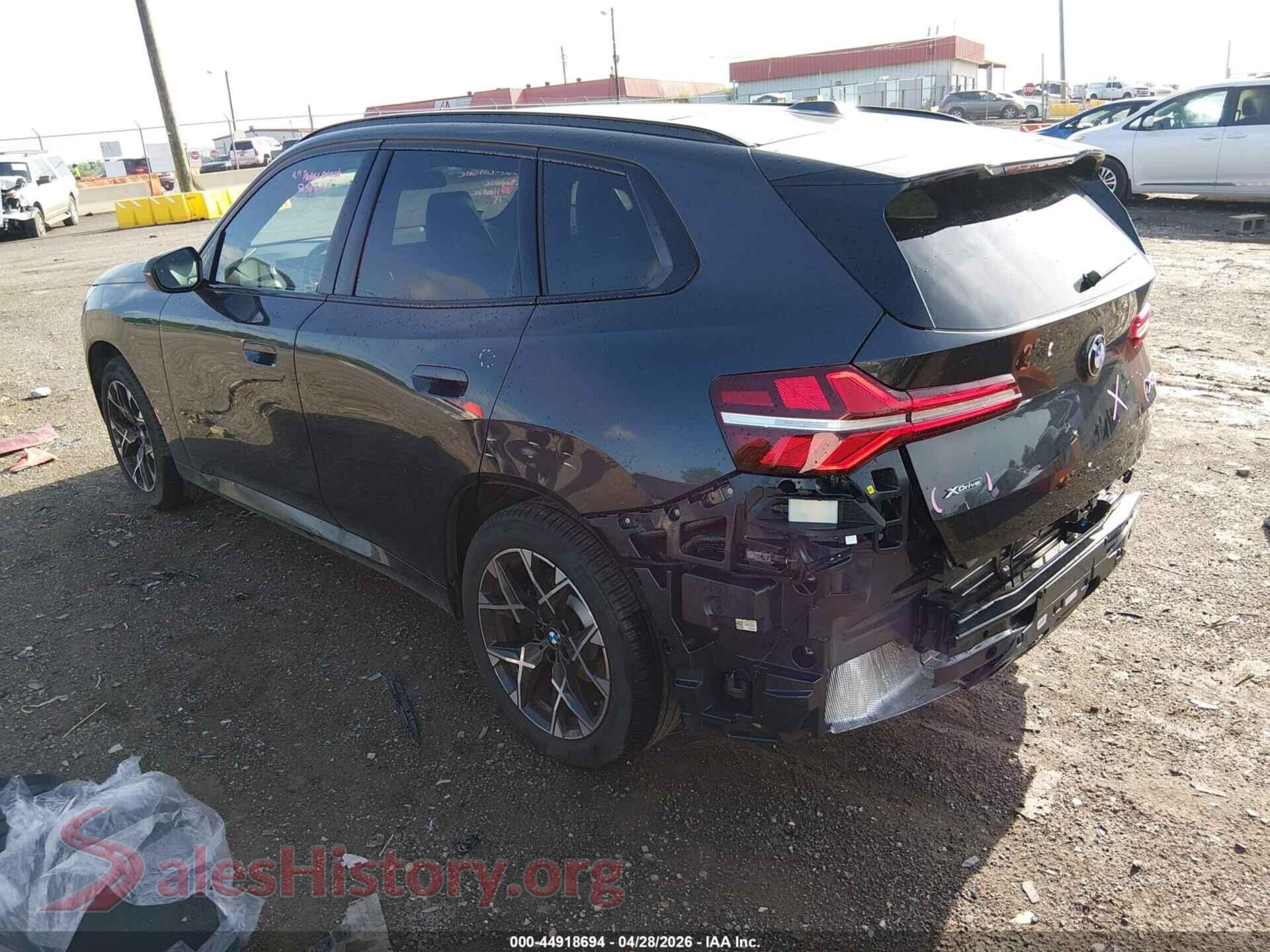 2025 BMW X3 VIN 5UX53GP06S9Y56265, driver side view
