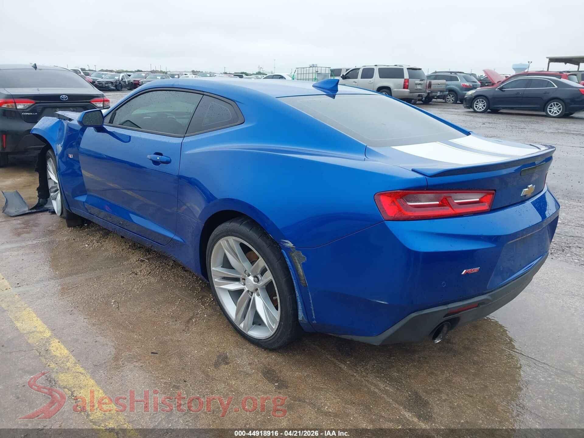 2017 CHEVROLET CAMARO VIN 1G1FC1RS4H0173133, driver side view