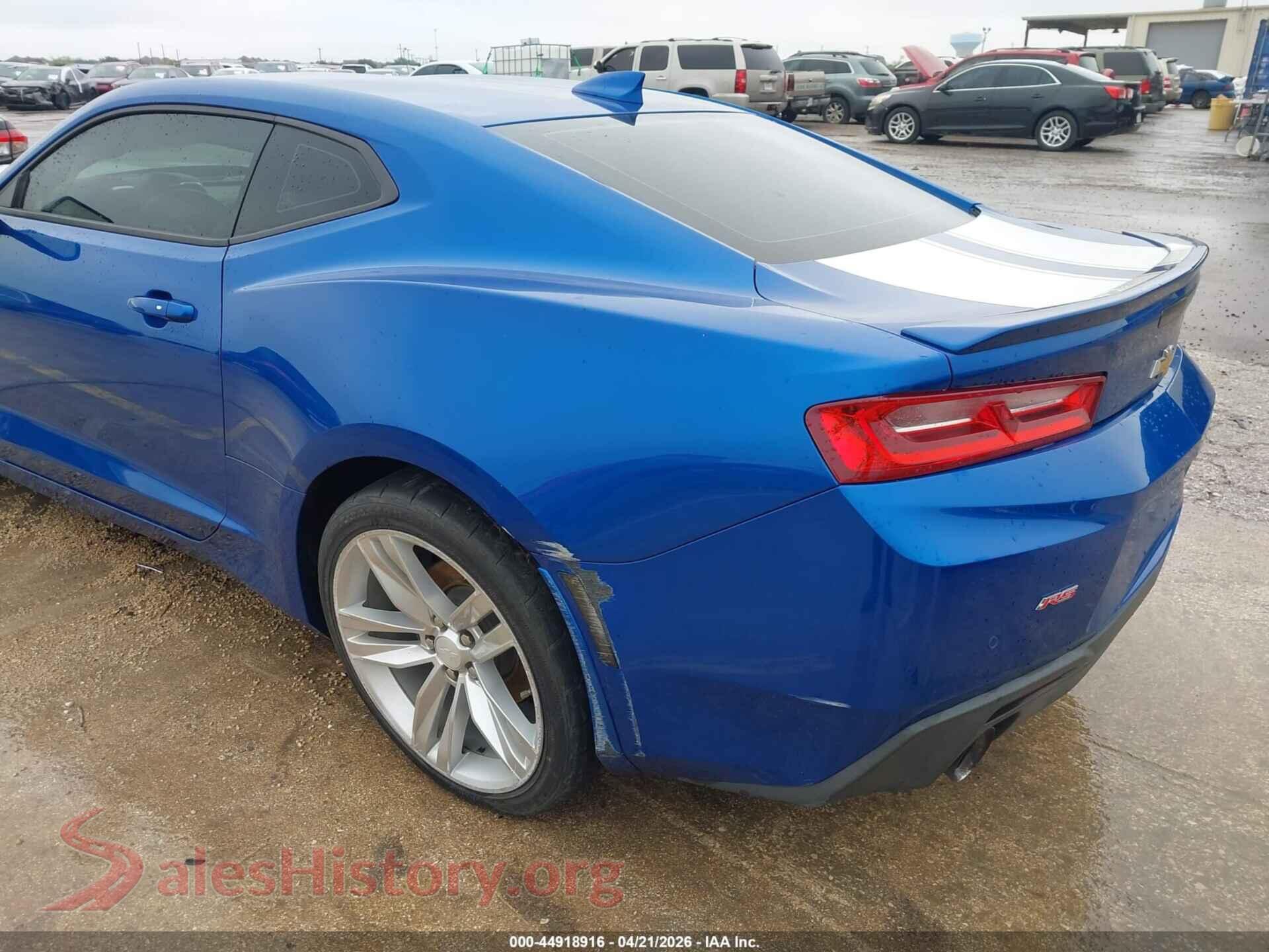 2017 CHEVROLET CAMARO VIN 1G1FC1RS4H0173133, auction photo 18