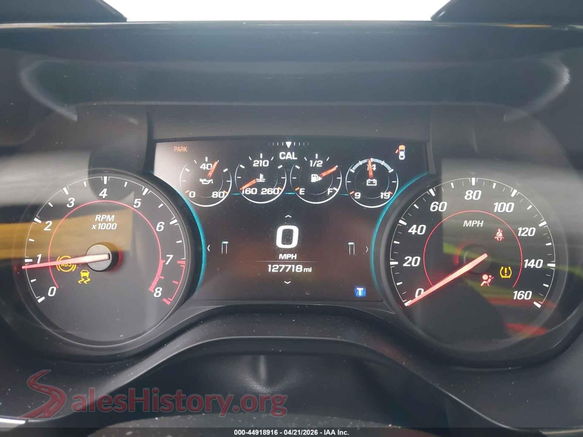 2017 CHEVROLET CAMARO VIN 1G1FC1RS4H0173133, passenger side view