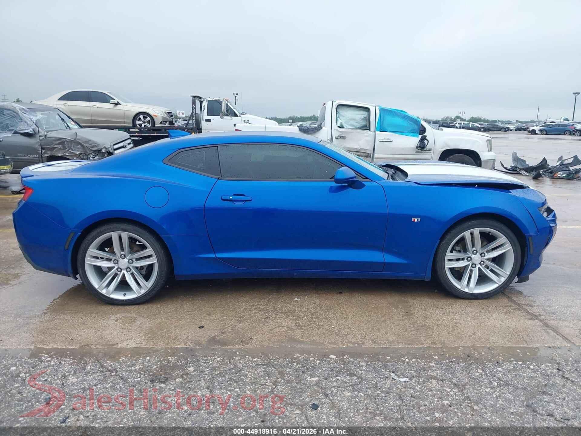 2017 CHEVROLET CAMARO VIN 1G1FC1RS4H0173133, auction photo 14