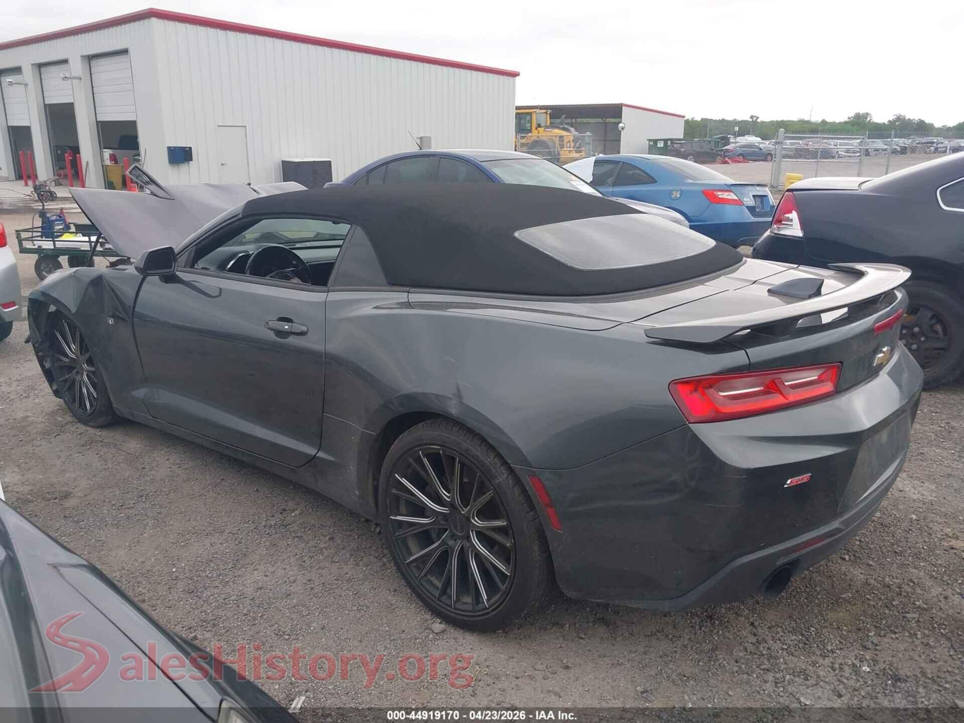 2017 CHEVROLET CAMARO VIN 1G1FF3D75H0175186, auction photo 14