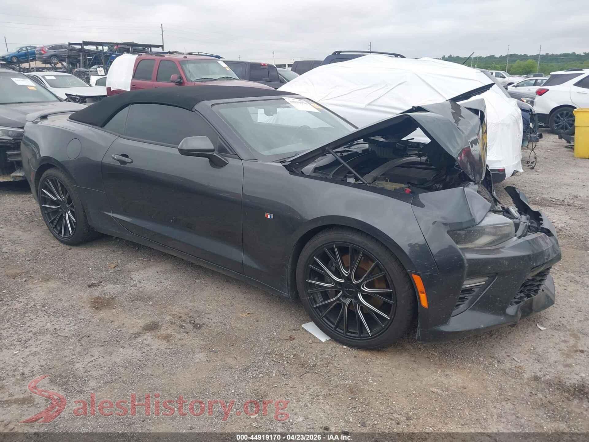 2017 CHEVROLET CAMARO VIN 1G1FF3D75H0175186, auction photo 13