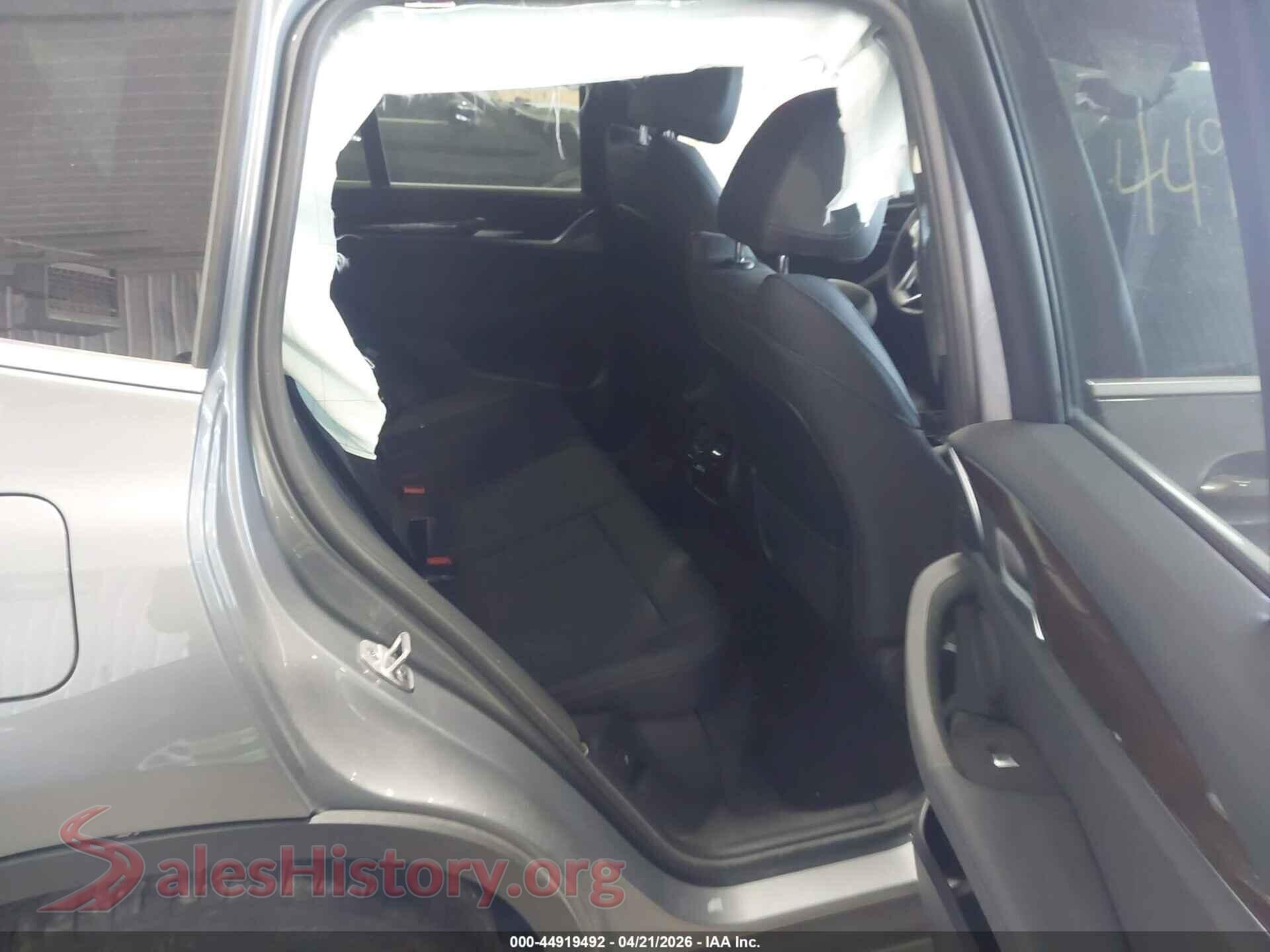 2024 BMW X3 VIN WBX57DP04RN278451, front passenger side