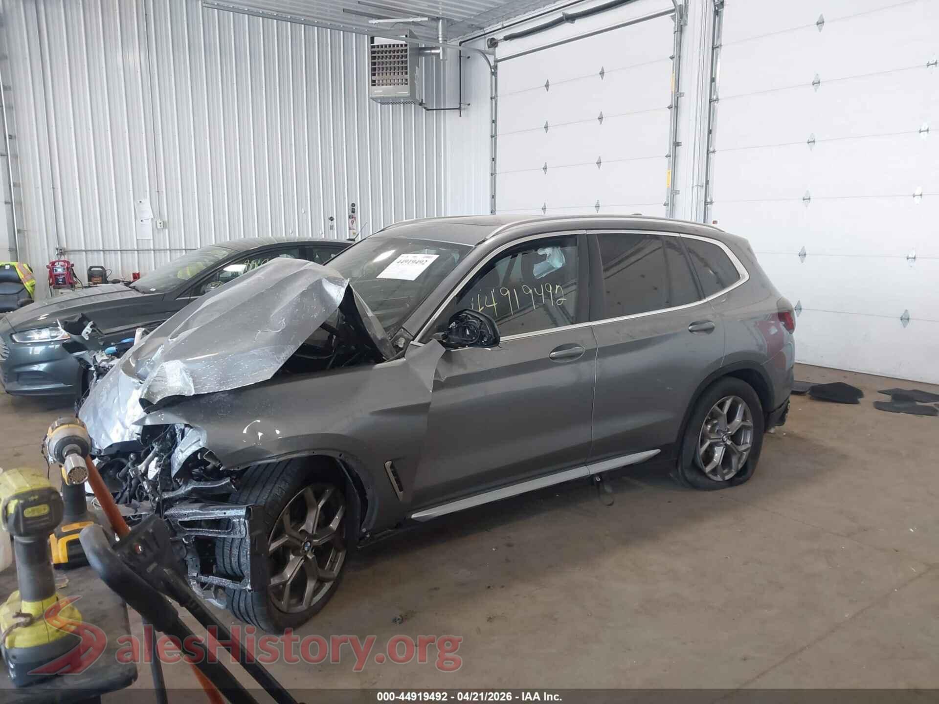 2024 BMW X3 VIN WBX57DP04RN278451, front view