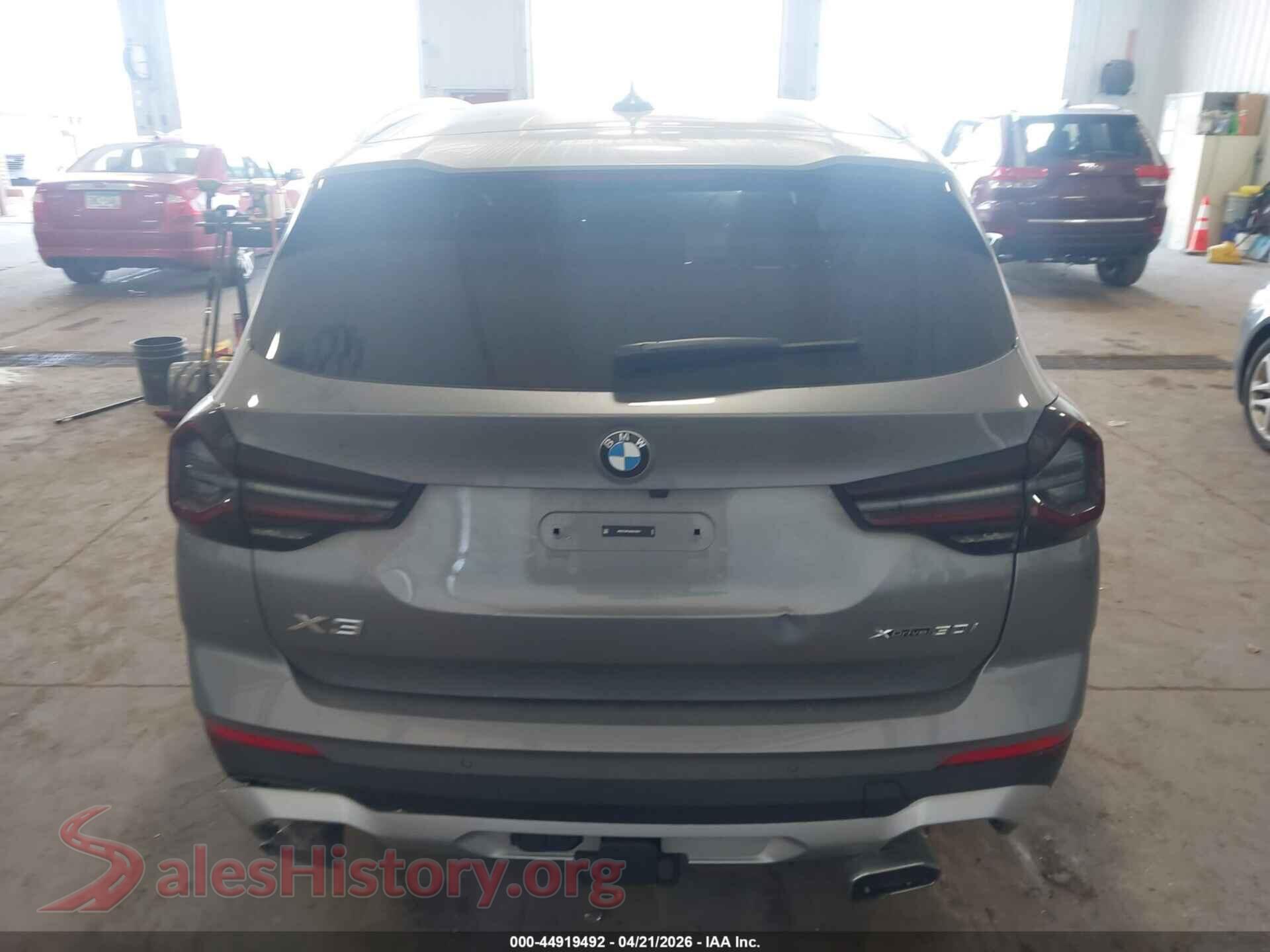 2024 BMW X3 VIN WBX57DP04RN278451, auction photo 15