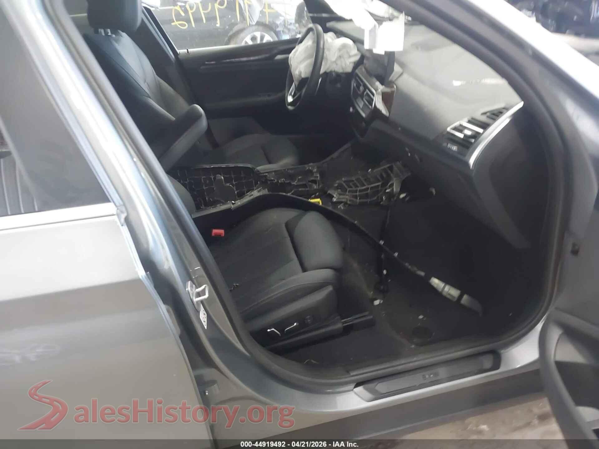 2024 BMW X3 VIN WBX57DP04RN278451, rear view