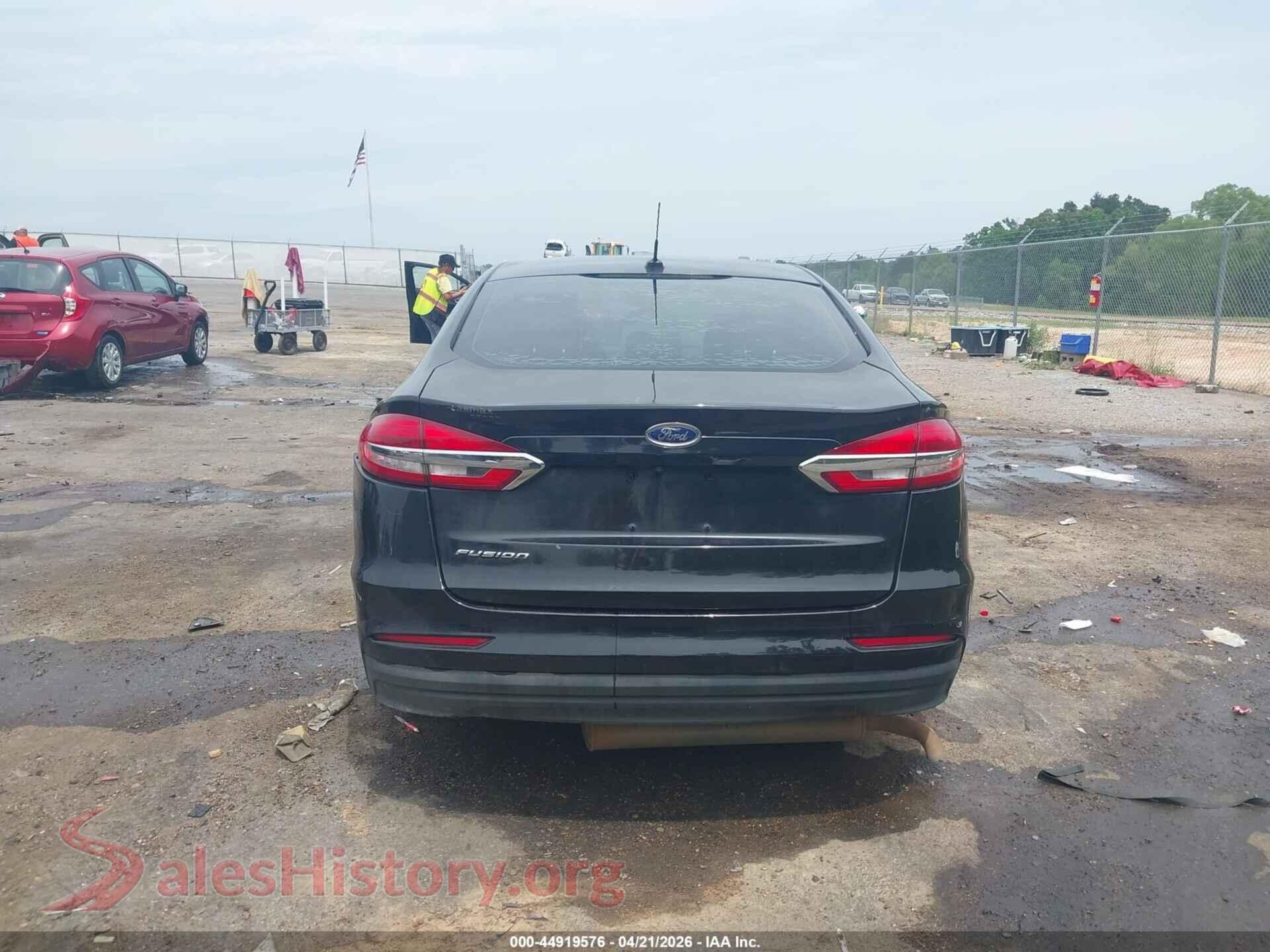 2019 FORD FUSION VIN 3FA6P0G78KR215434, auction photo 15