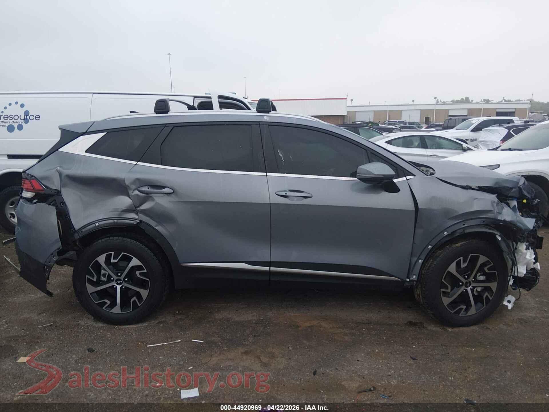2024 KIA SPORTAGE VIN 5XYK3CDF2RG144821, auction photo 14