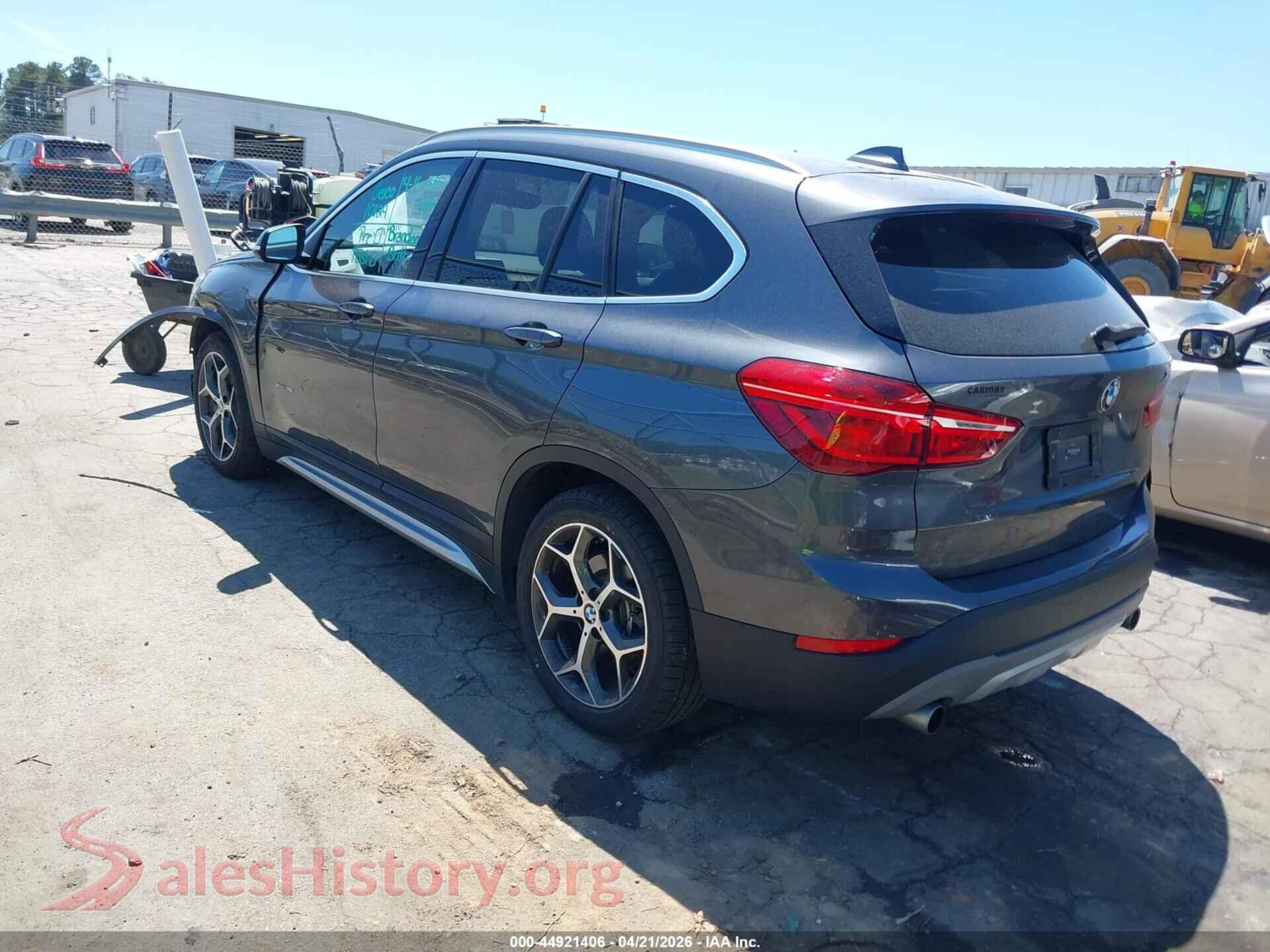 2018 BMW X1 VIN WBXHT3C36J5K23197, driver side view