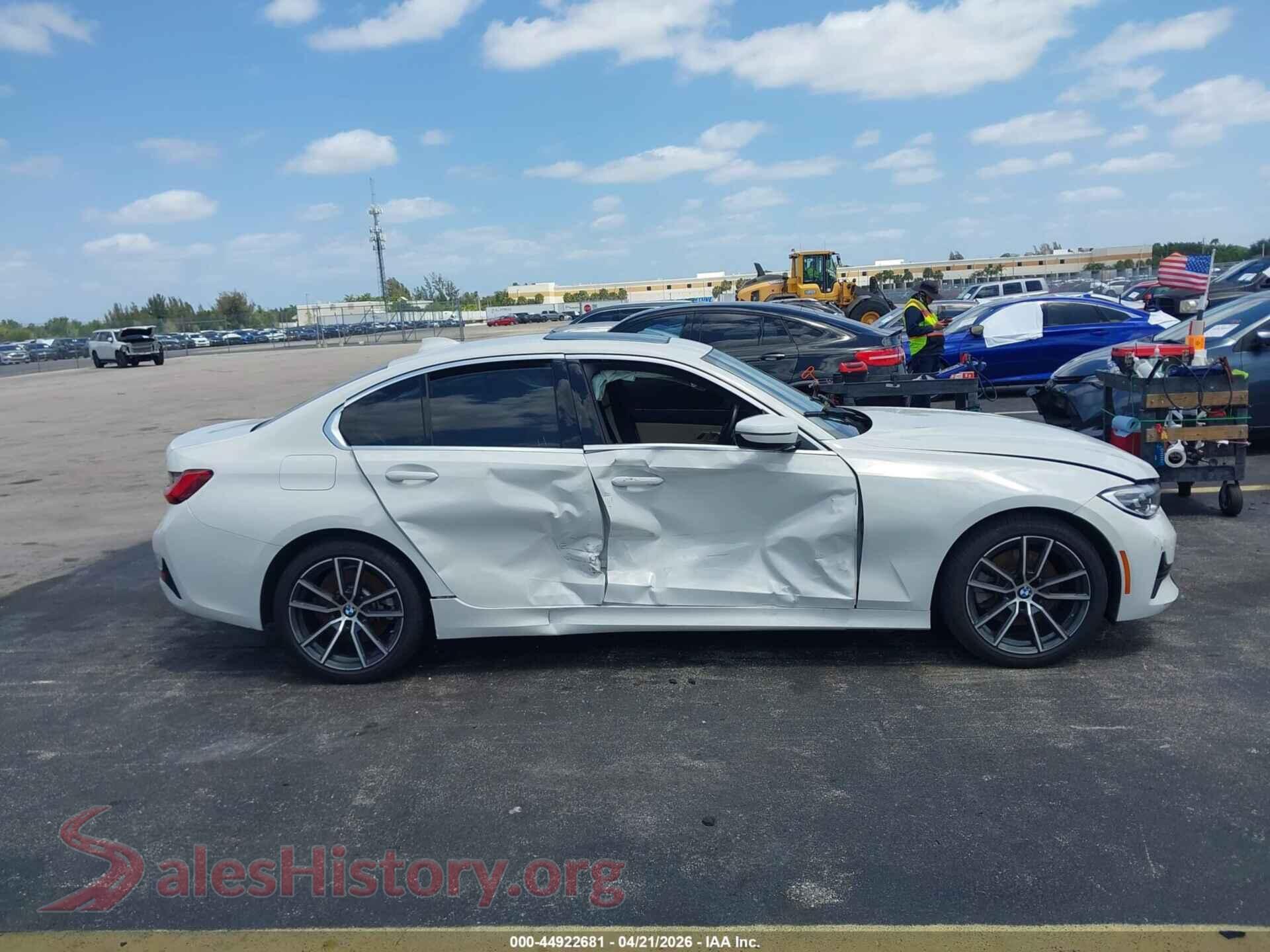 2019 BMW 330I VIN WBA5R1C57KFH18282, auction photo 13